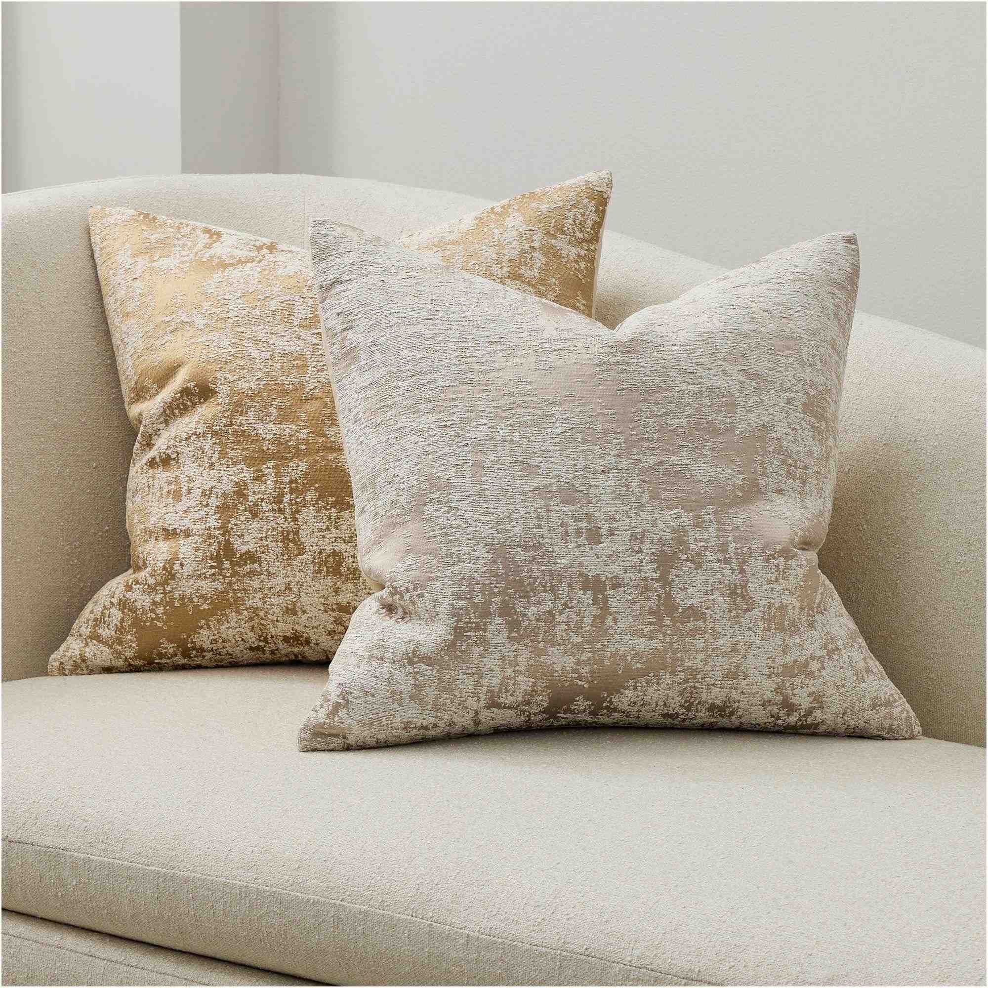 Abstract Jacquard Pillow Cover