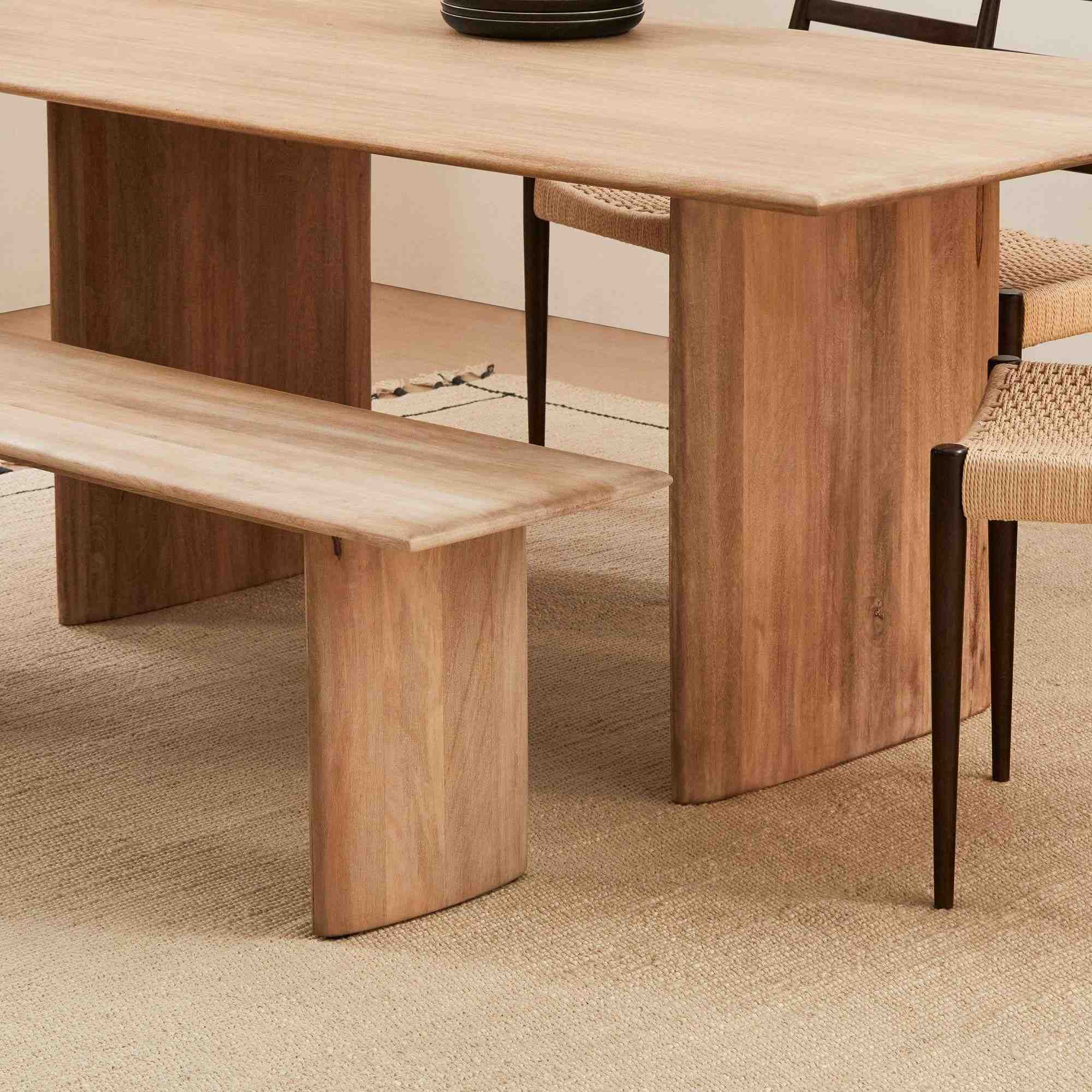 west elm | Anton Solid Wood Dining Bench (58")