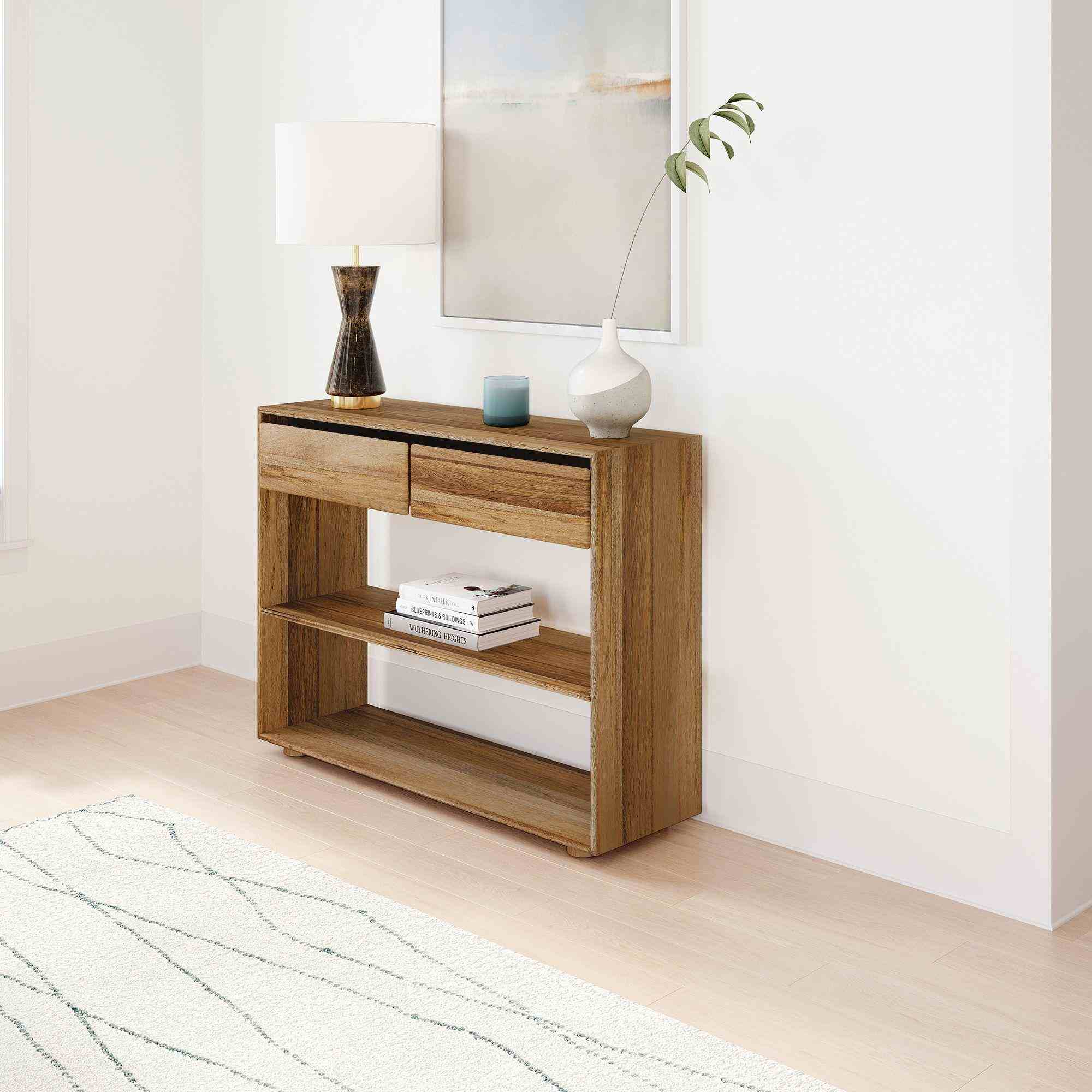 Anton Solid Wood Storage Console