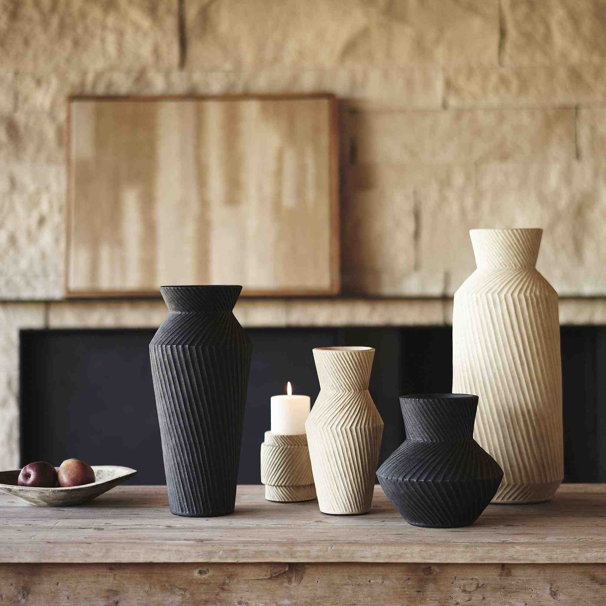 Asher Ceramic Floor Vases