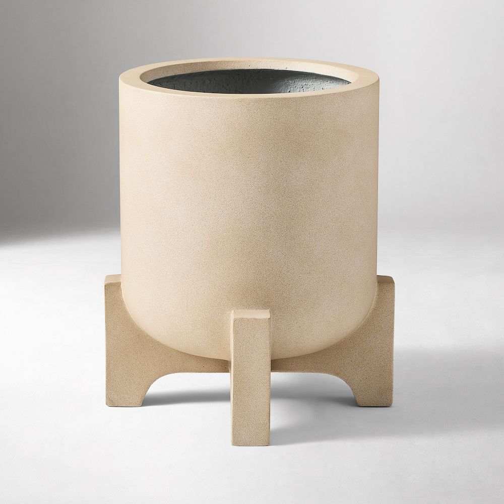 Cady Cradled Ficonstone Indoor/Outdoor Planters