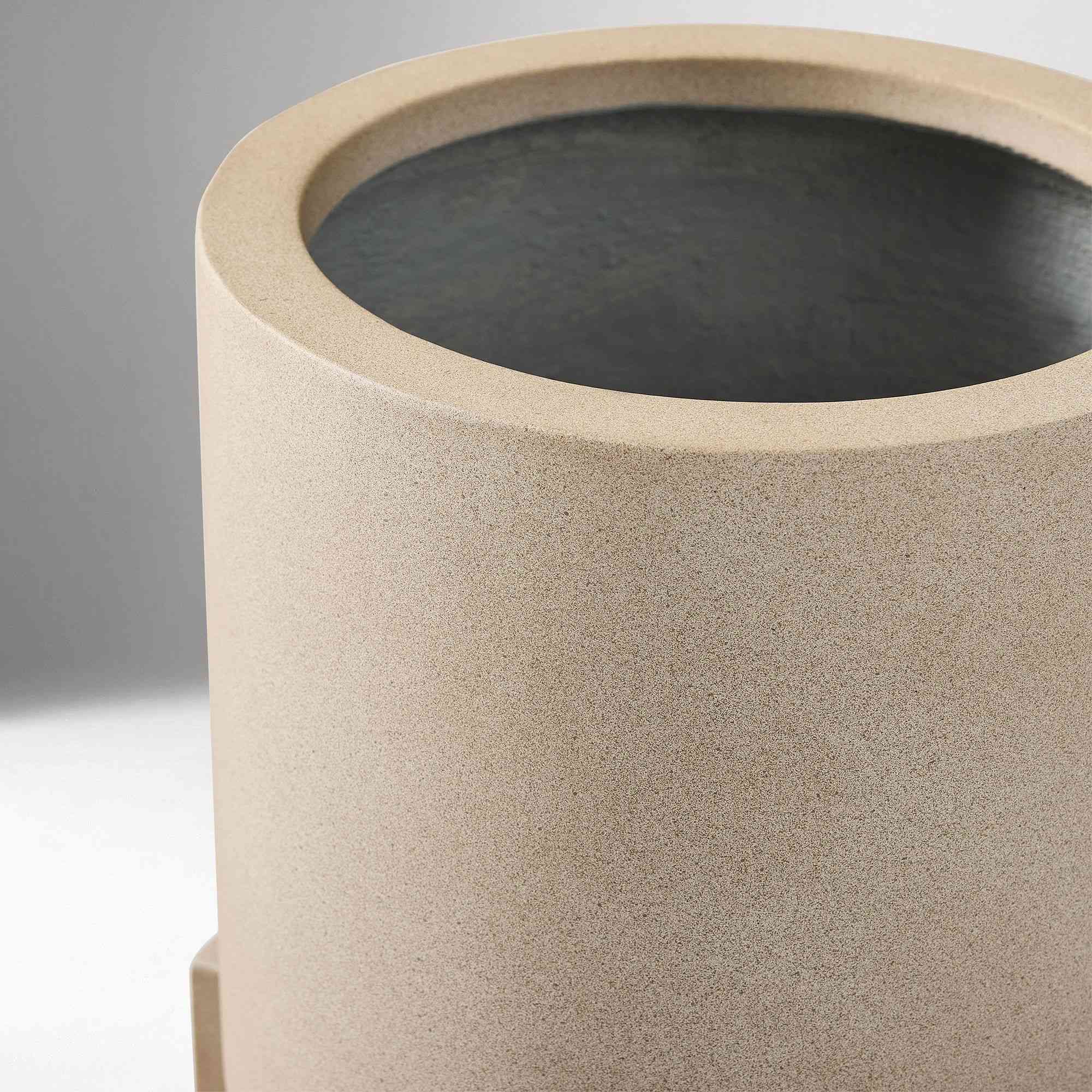 Cady Cradled Ficonstone Indoor/Outdoor Planters