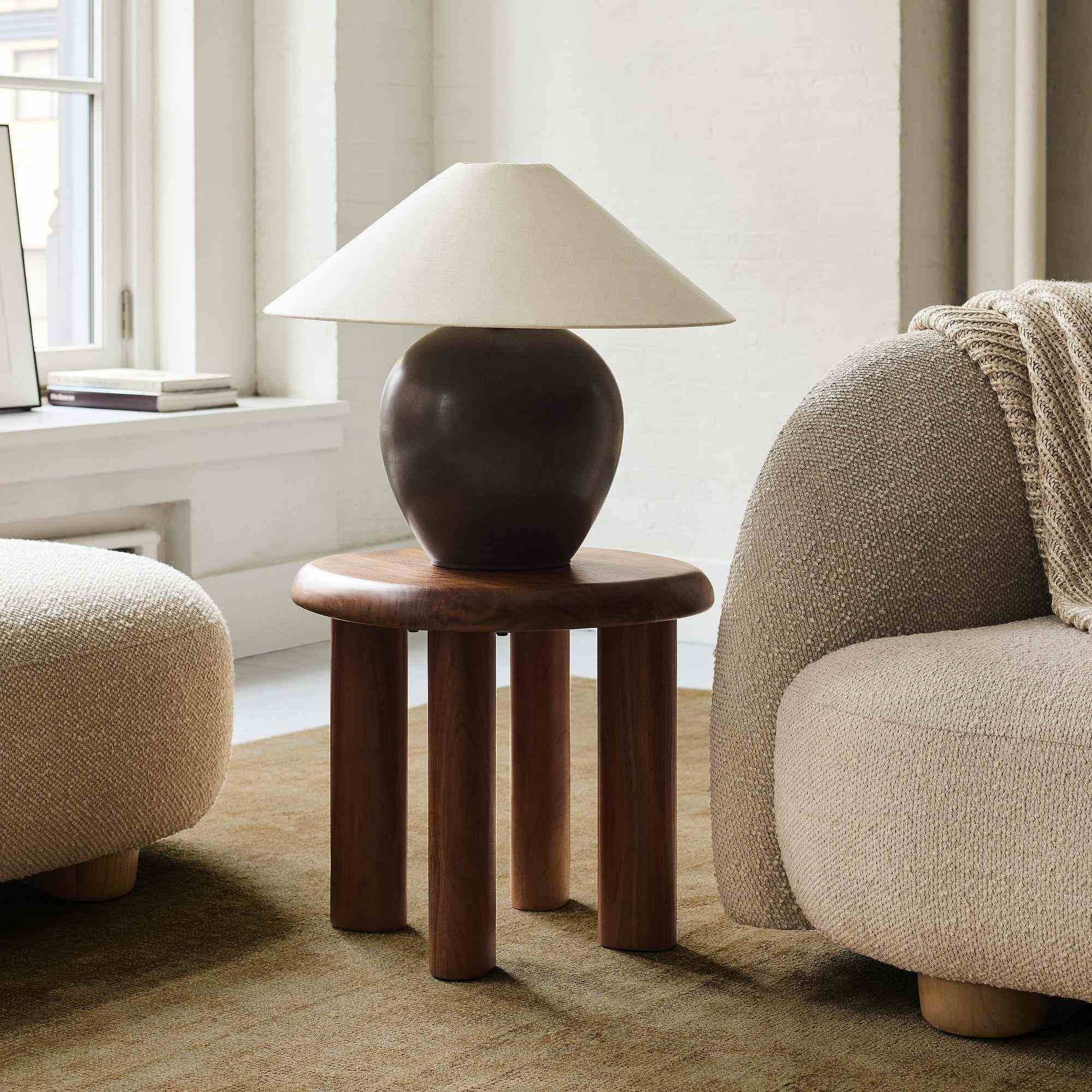 west elm | Cannellini Side Table (20")