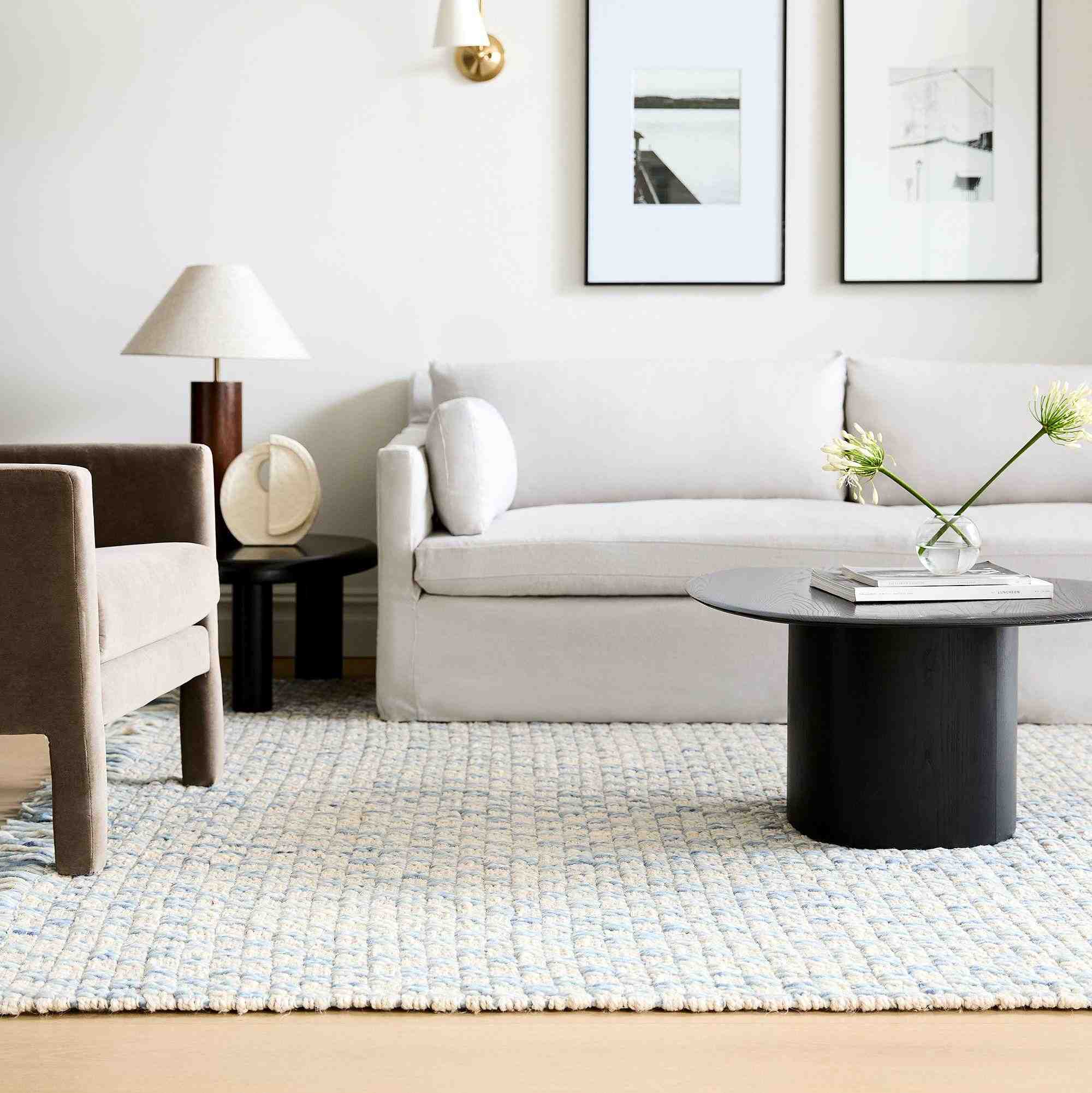 Chess Weave Wool & Jute Rug