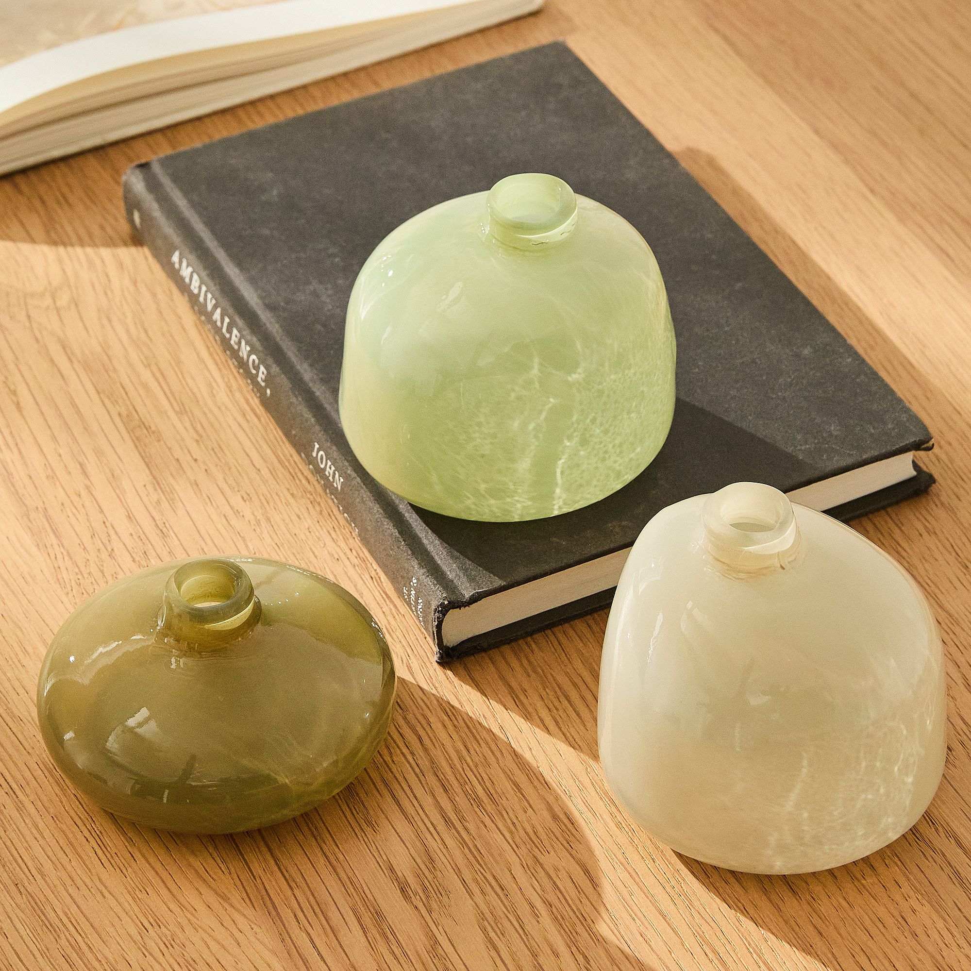 Cleo Glass Bud Vases (Set of 3)