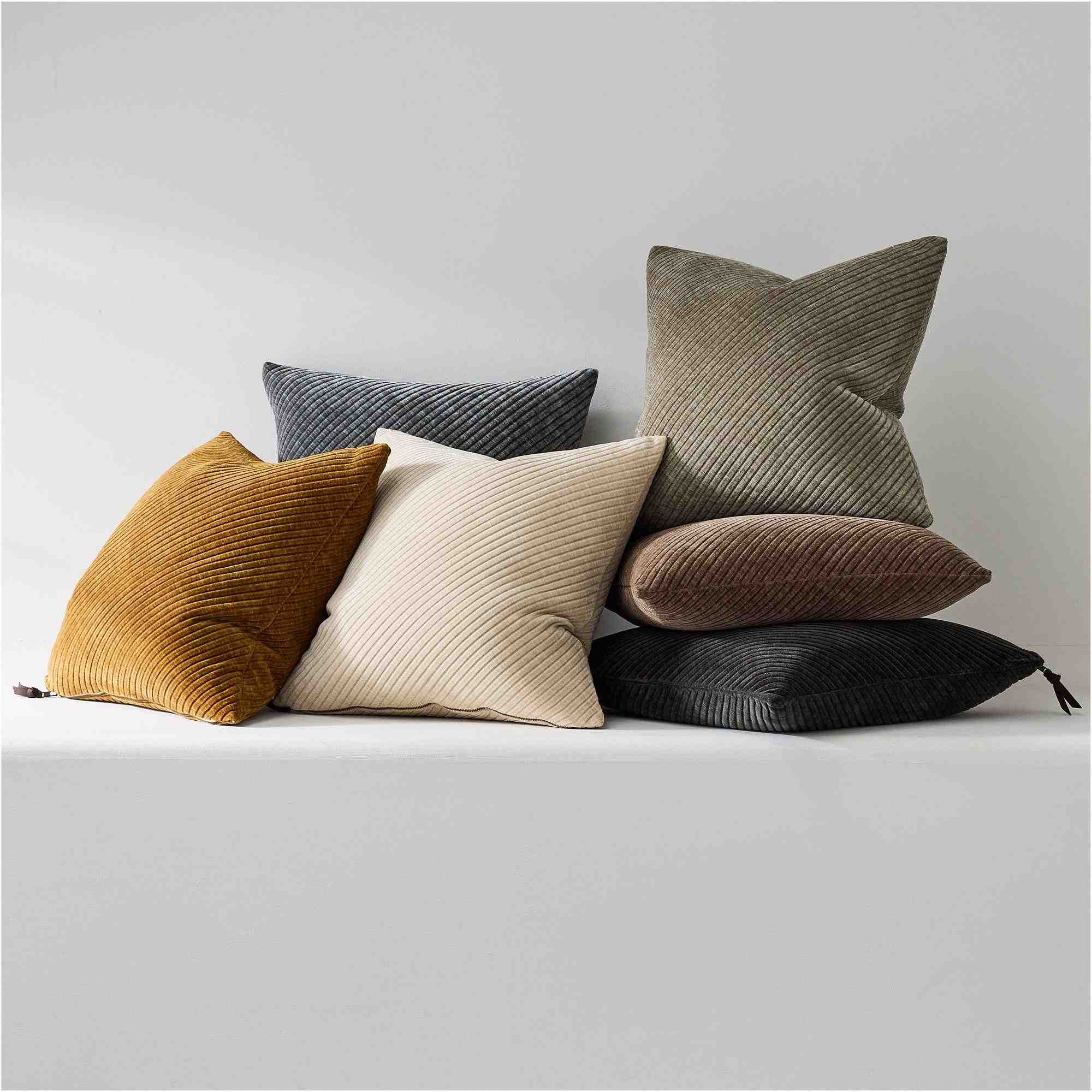 west elm | Corded Bias Velvet Pillow Cover