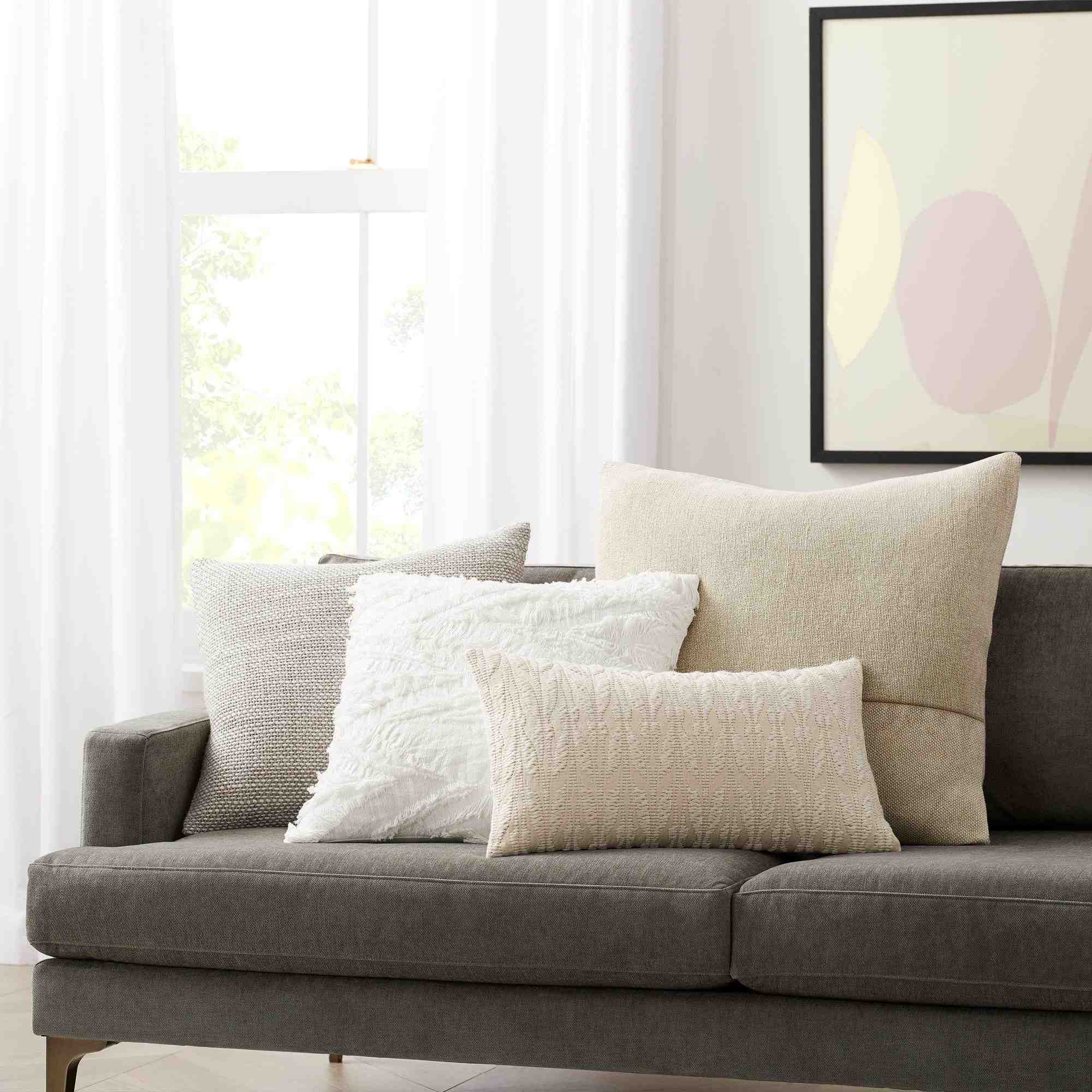 Cotton Canvas Pillow Cover