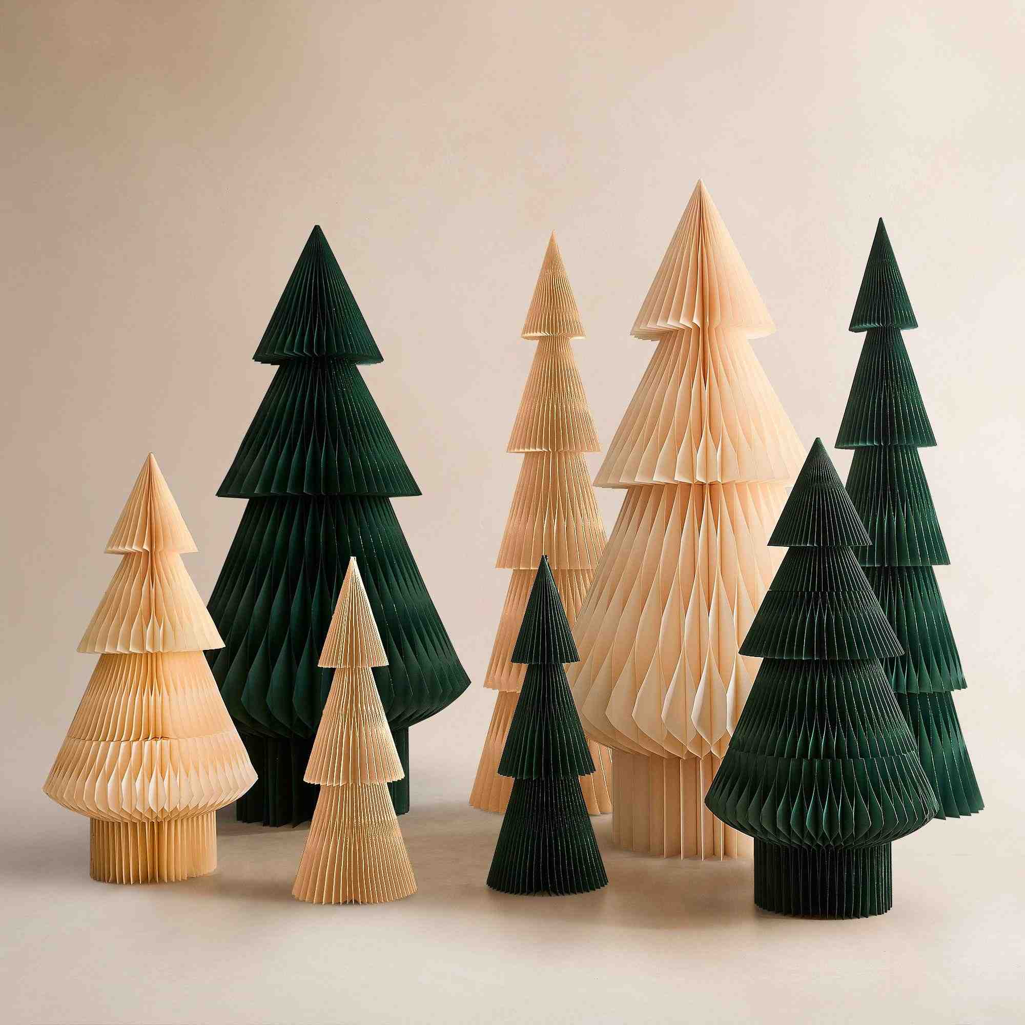 Decorative Paper Floor Trees (36")