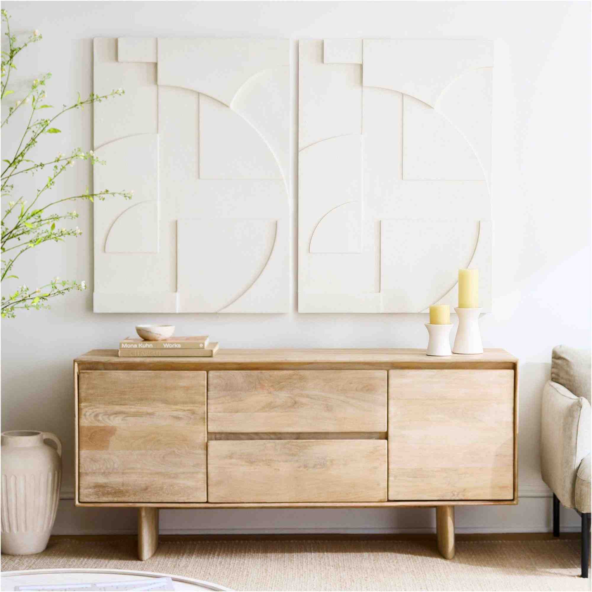 Desmond Deconstructed Circle Wall Art