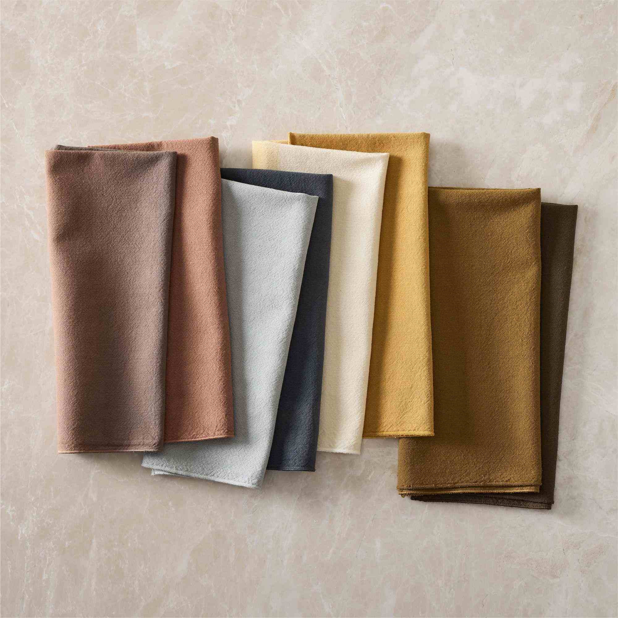 Dip-Dye Ombre Napkin Sets (Set of 4)