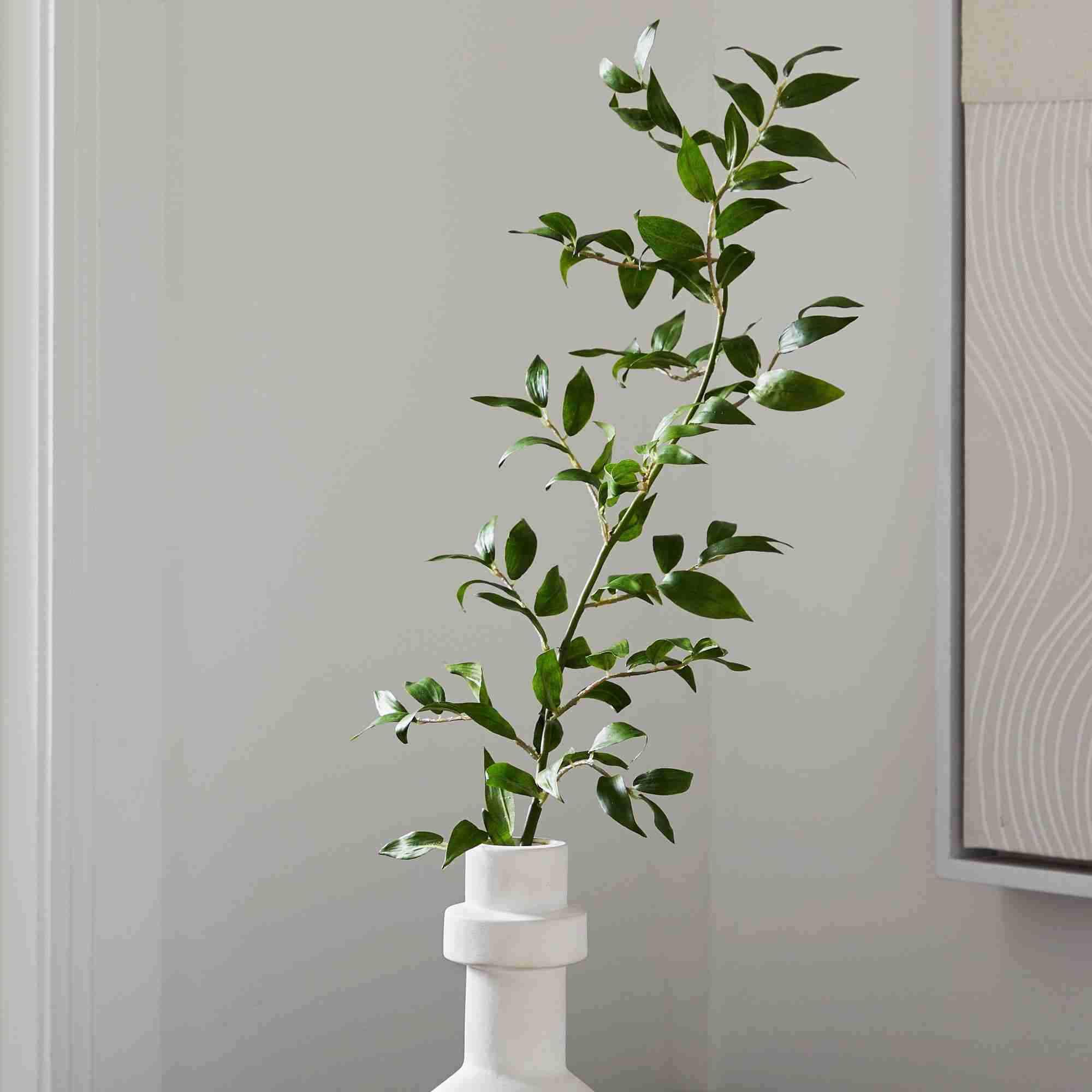 Ficus Leaf StemFicus Leaf StemGreenFaux36 Inches