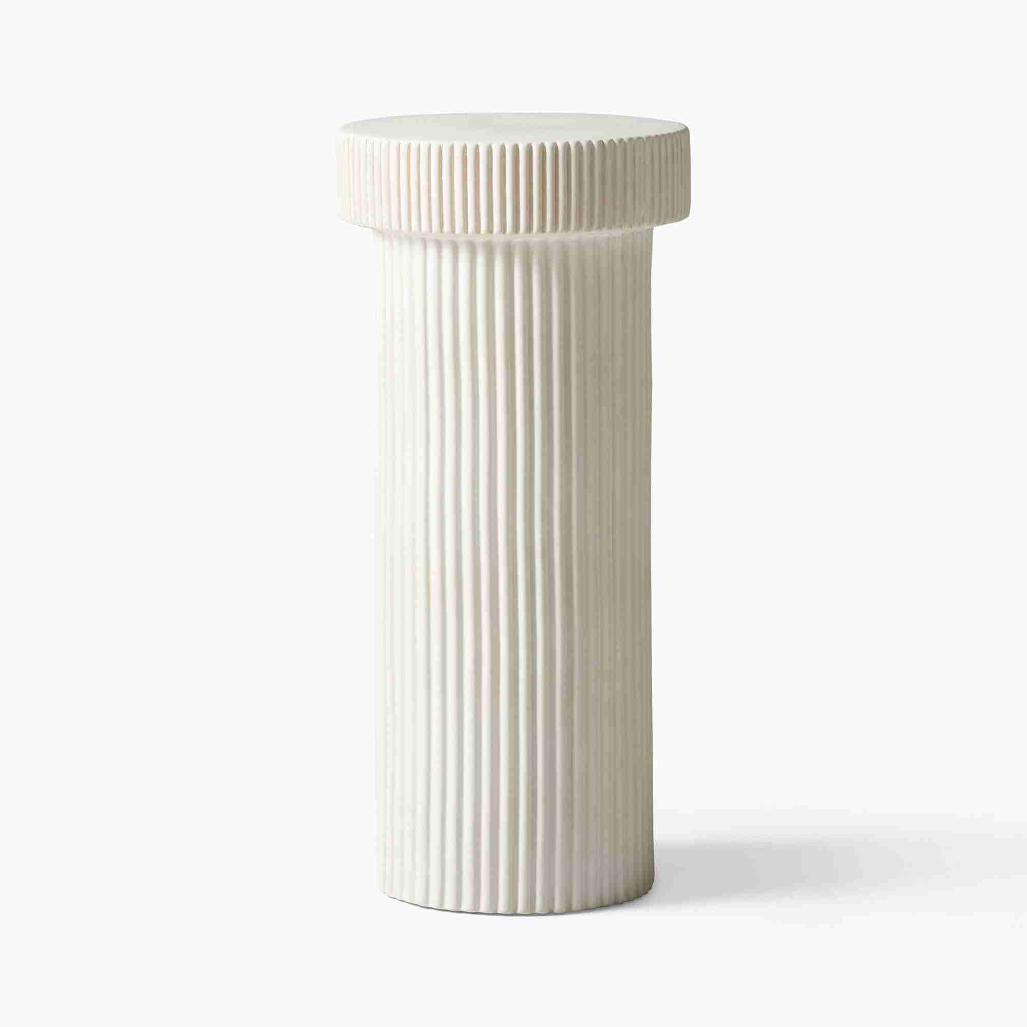 Fluted Drink Table