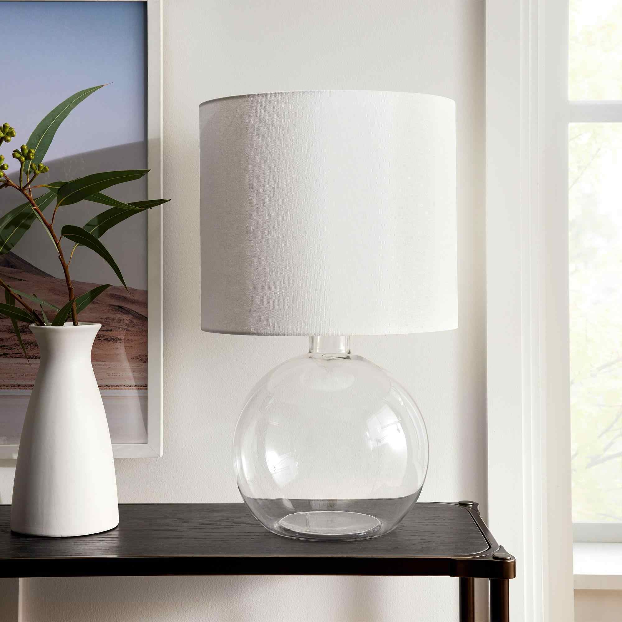 Foundational Glass Lamp