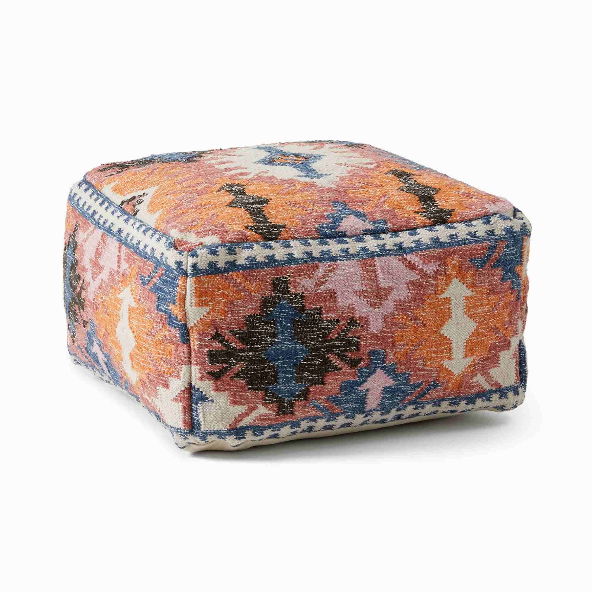 Framed Arrows Pouf