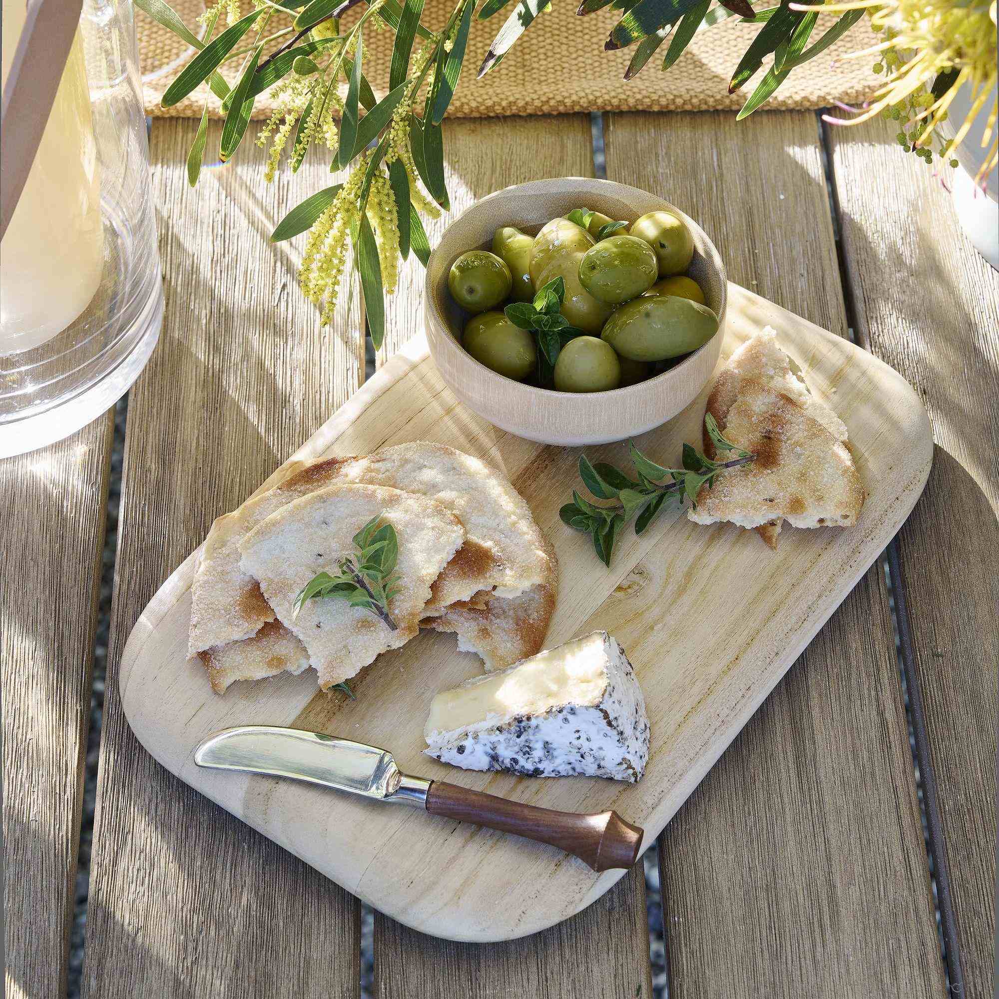 Gaia Teak Wood Serving Board