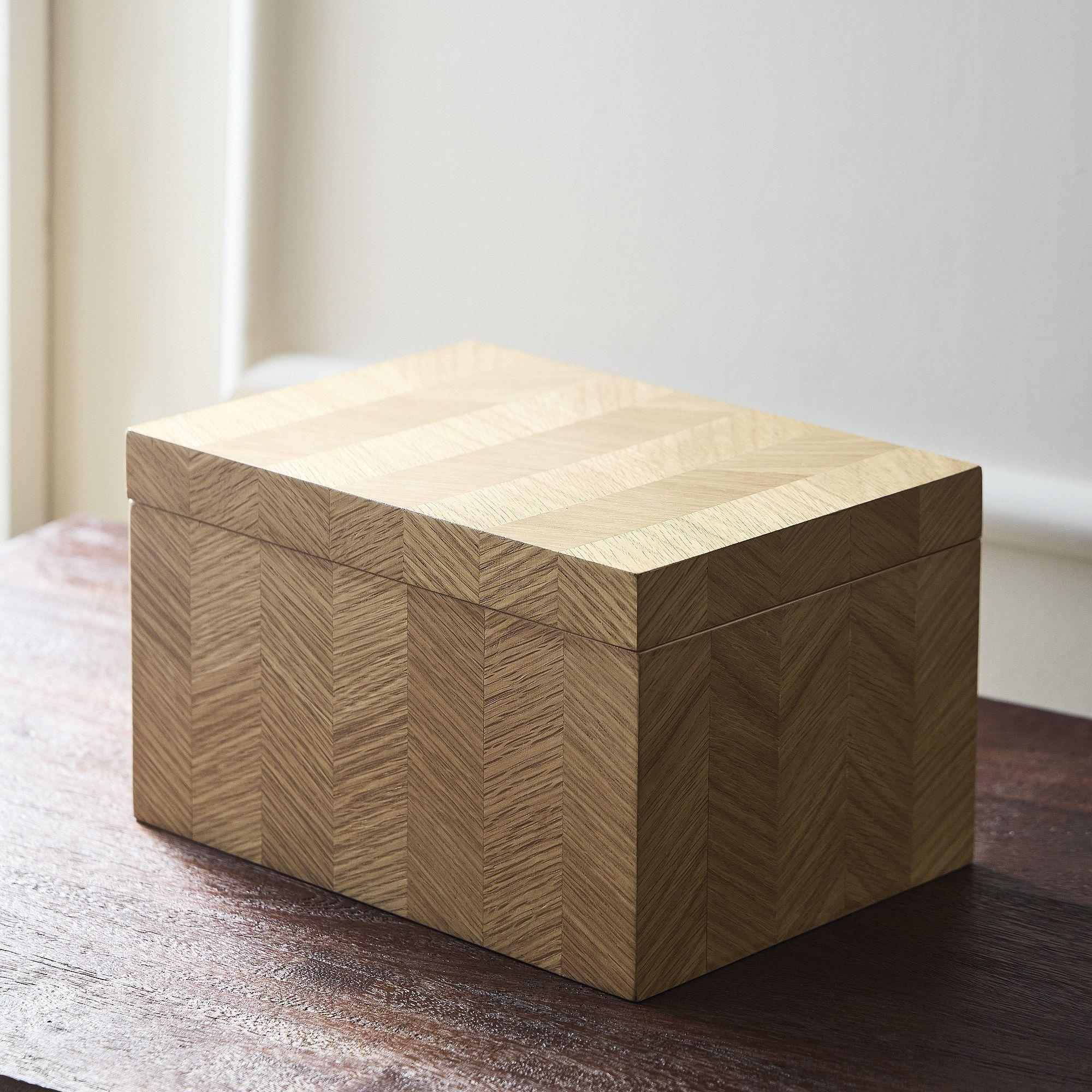 Georgia Graphic Wood Jewelry Box