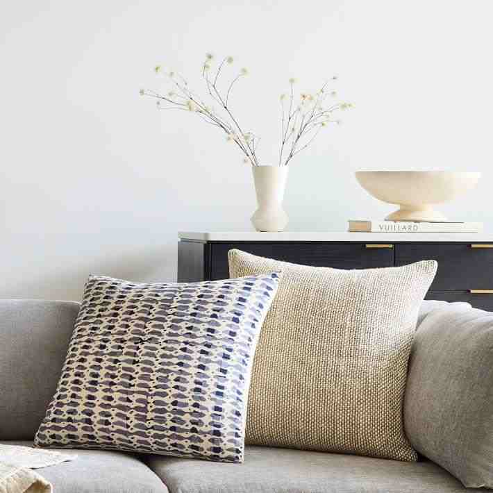 west elm | Happy Wave Pillow Cover, 20"x20"