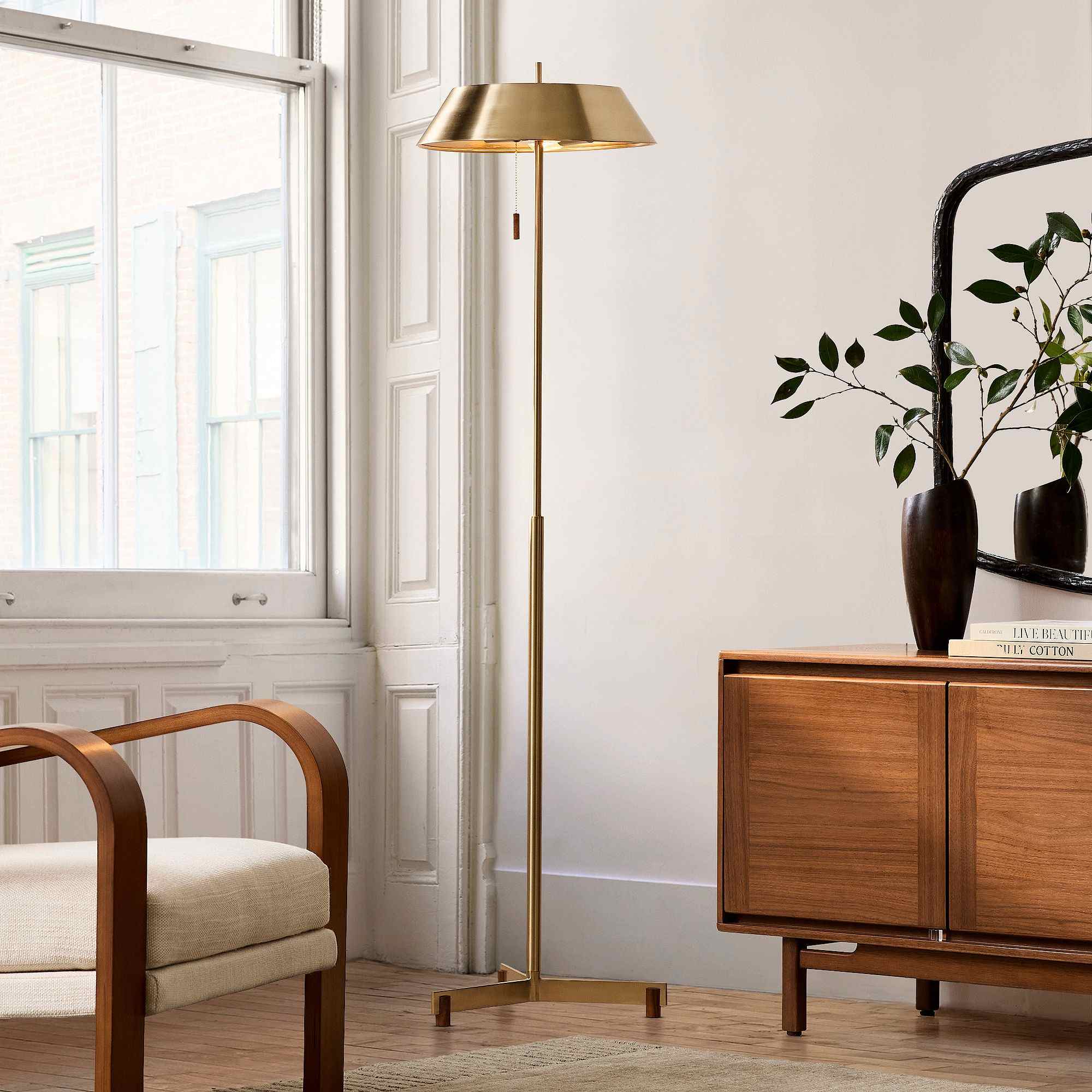Hennings Metal Floor Lamp (62")