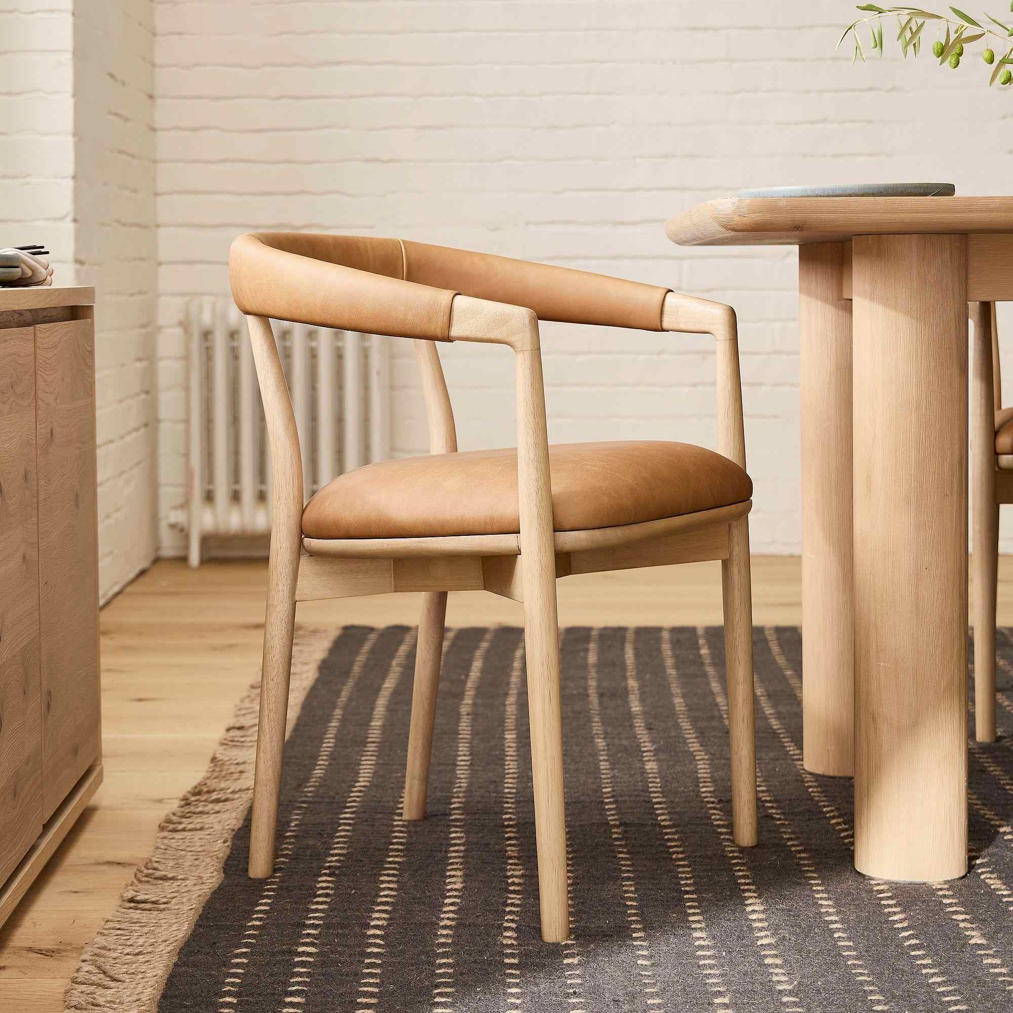 Irvine Leather Dining Chair (22")