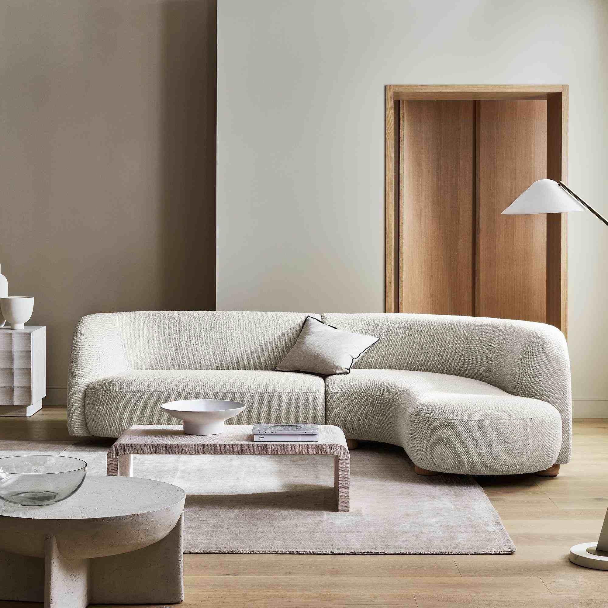 Laurent 2-Piece Wedge Chaise Sectional