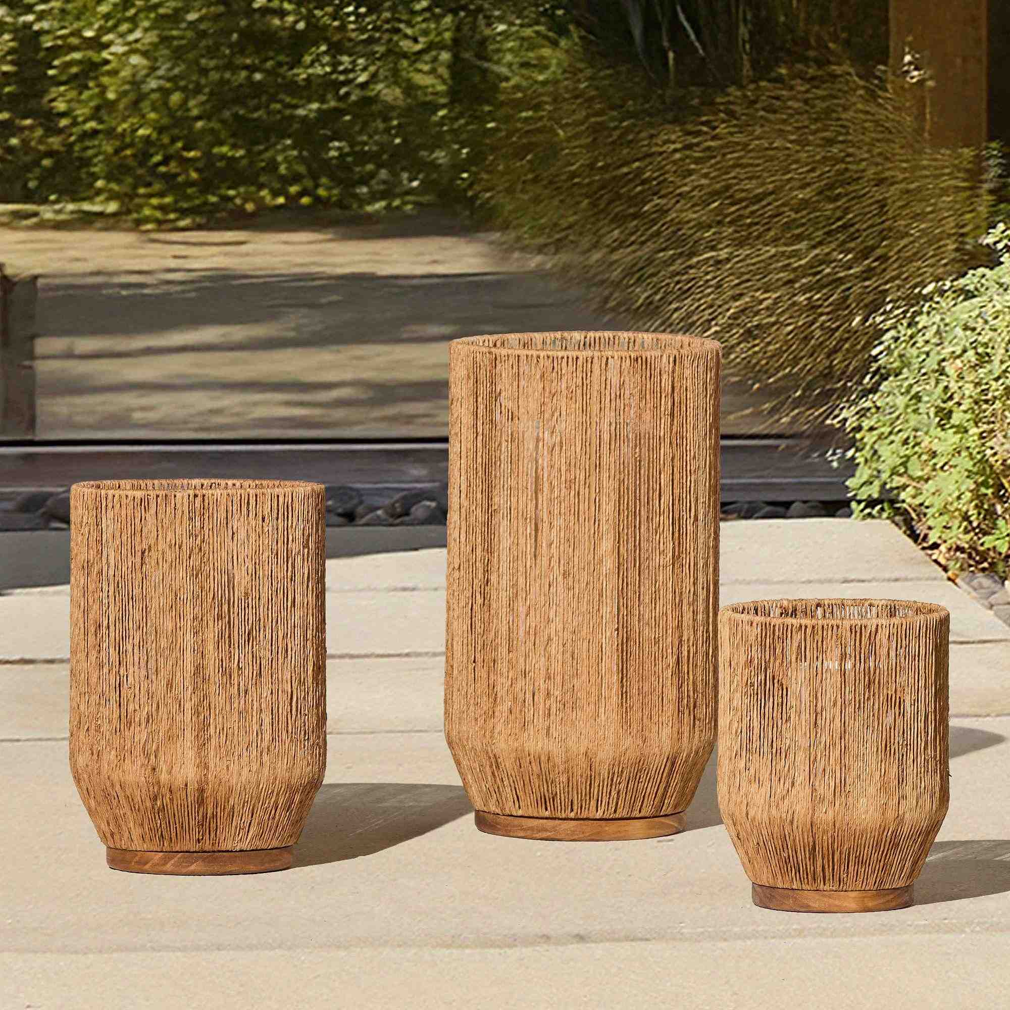 Lena Raffia Lanterns