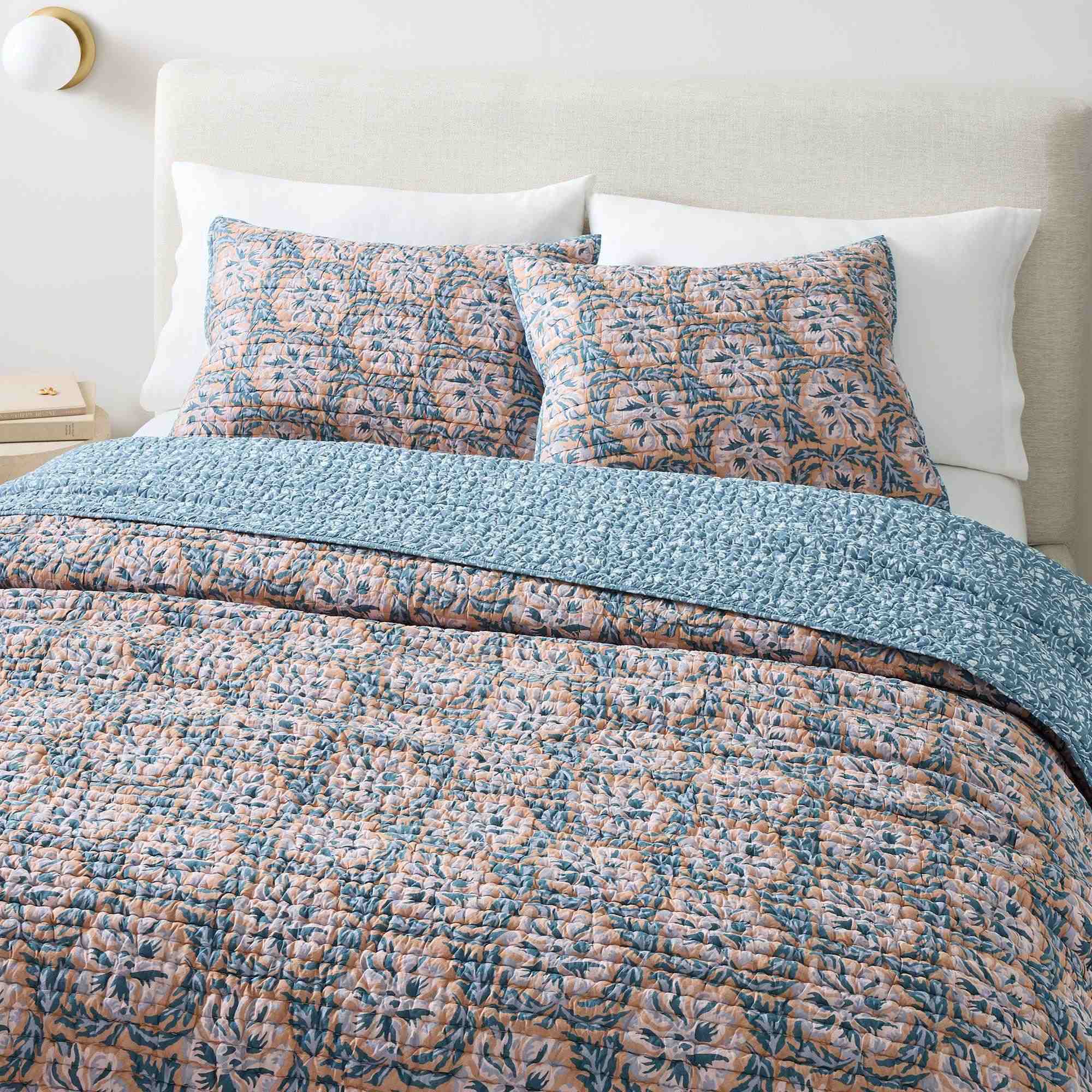 Lennon Floral Reversible Quilt & Shams