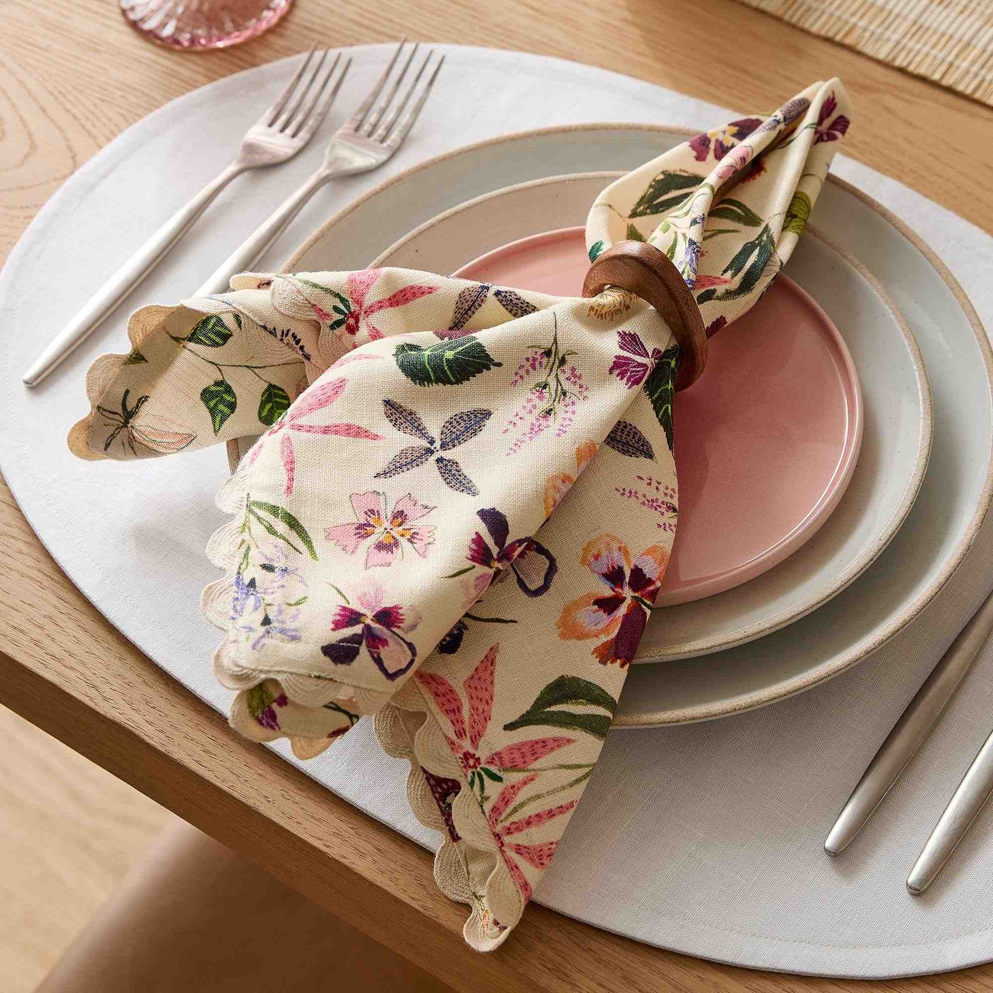 Lulie Wallace Floral Napkins