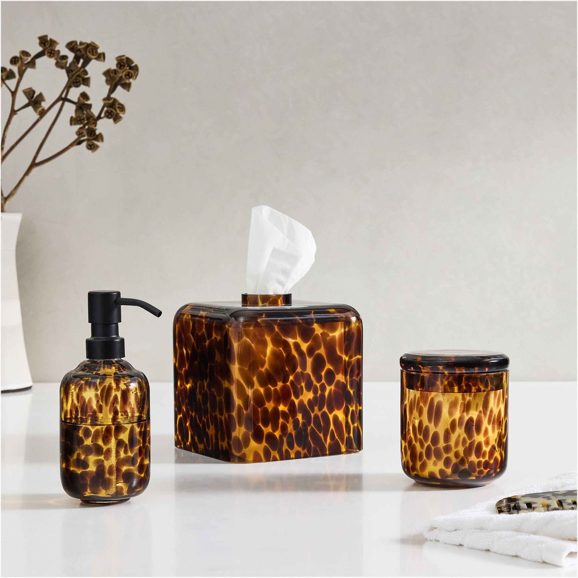 Mari Confetti Glass Bath Accessories