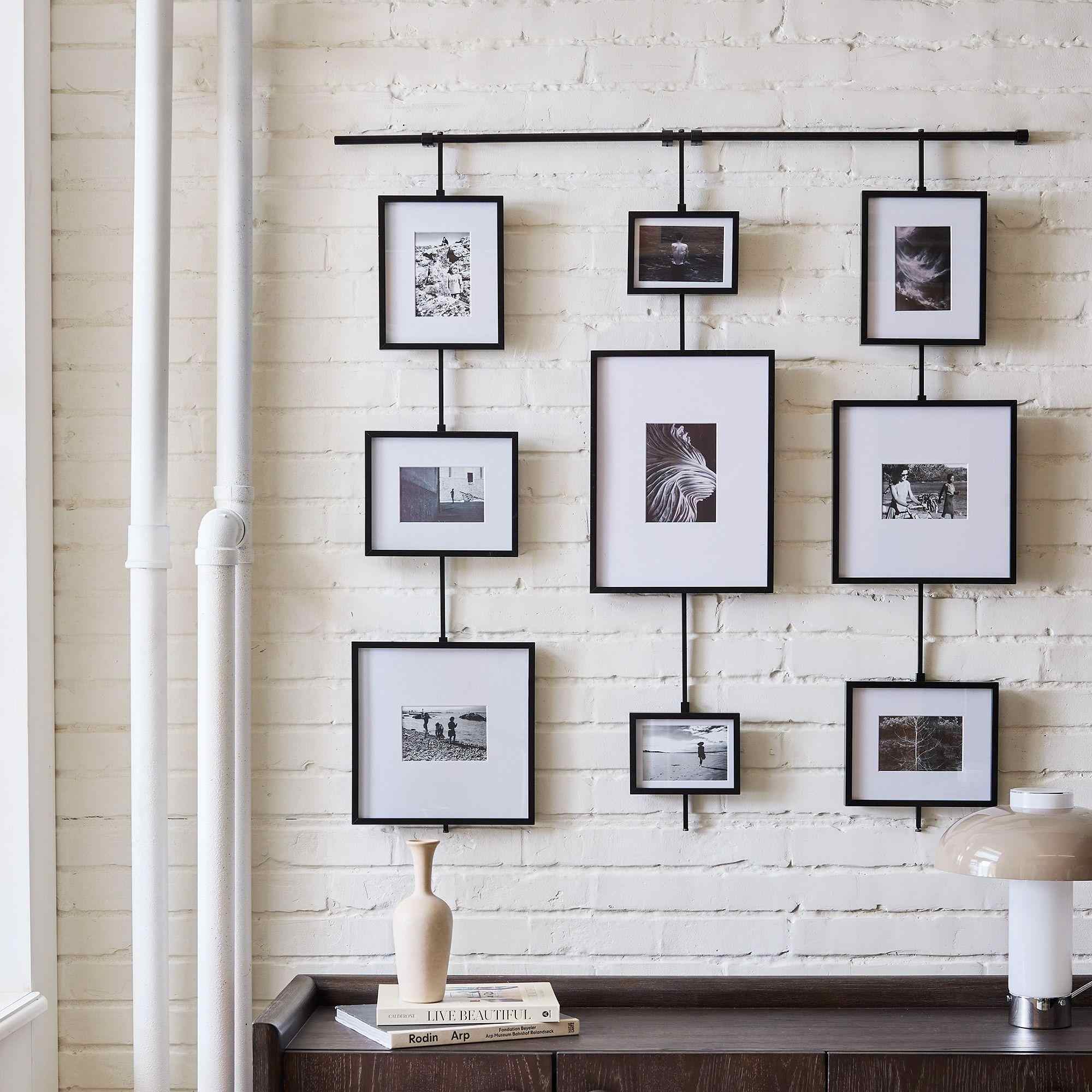 Modernist 3-Row Gallery Frame Rails