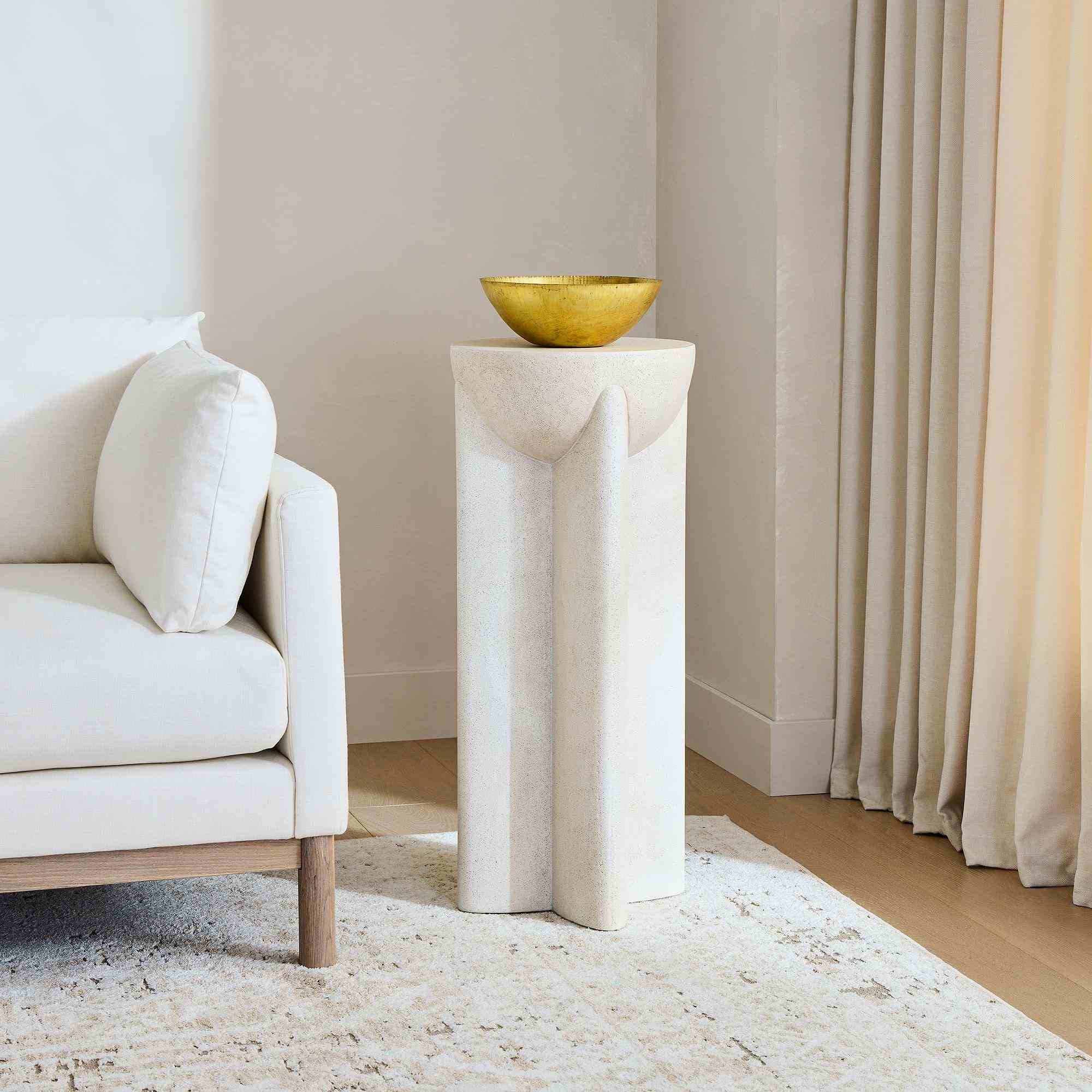 Monti Pedestal TablePedestal TableTBD 1 SZLavastoneWhite