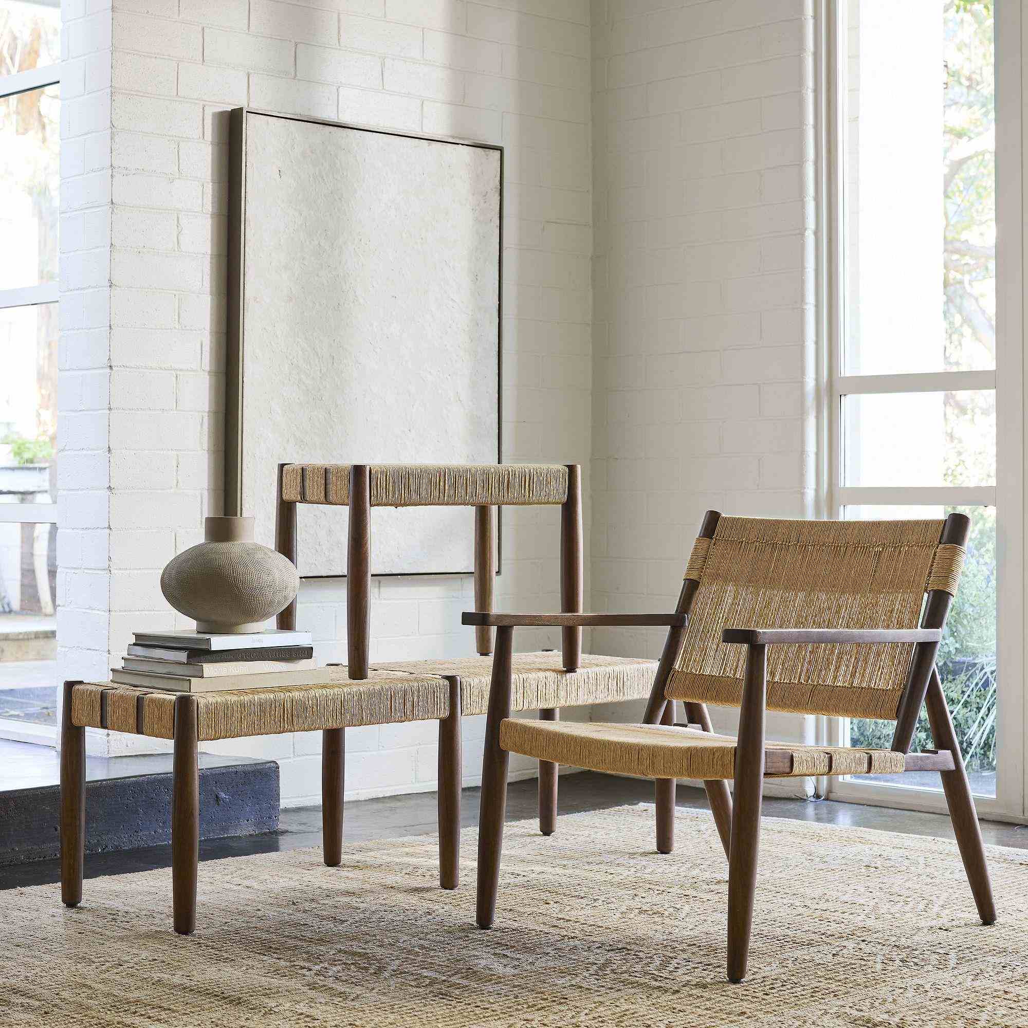 Morton Woven Show Wood Chair