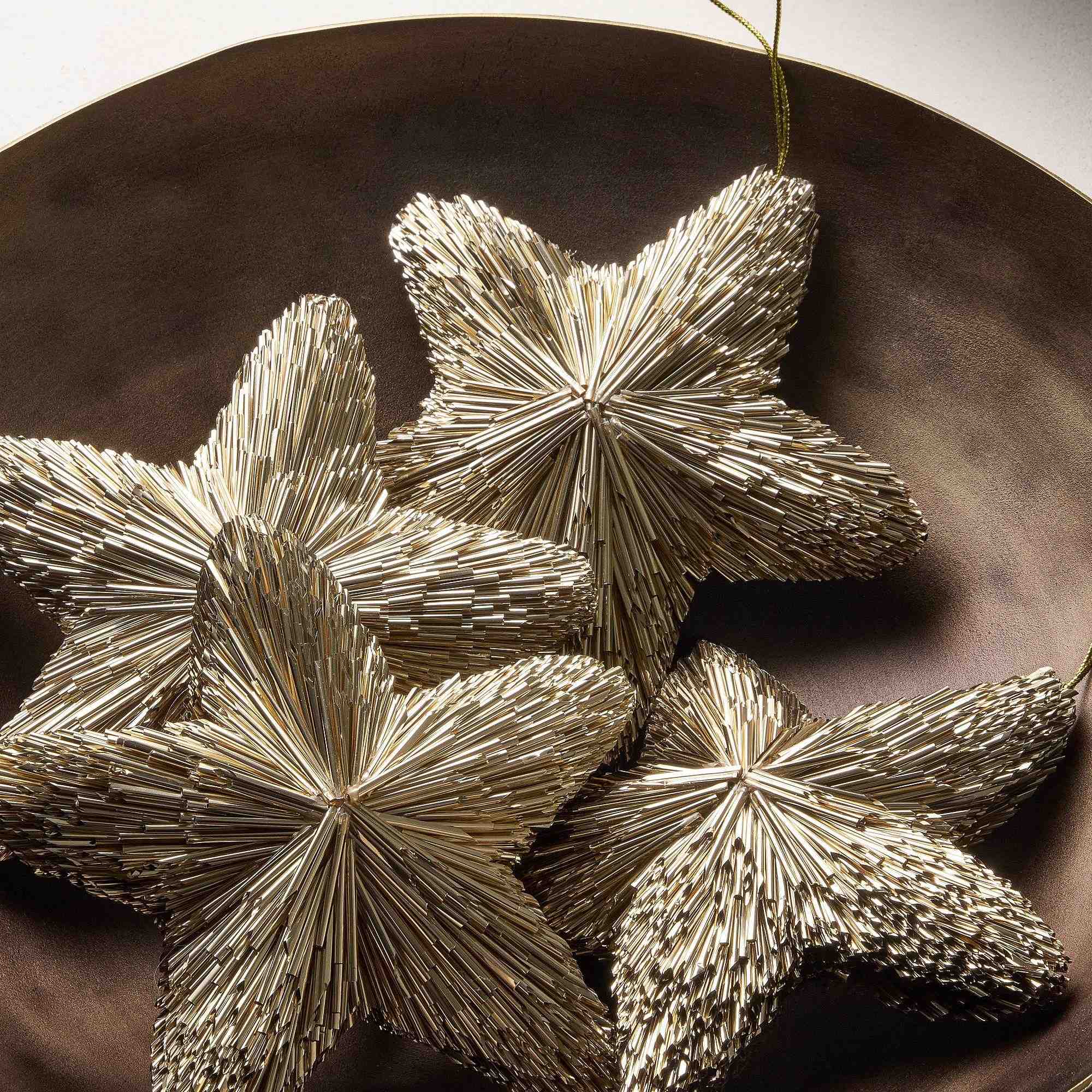 Mylar Star Ornaments (Set of 4)