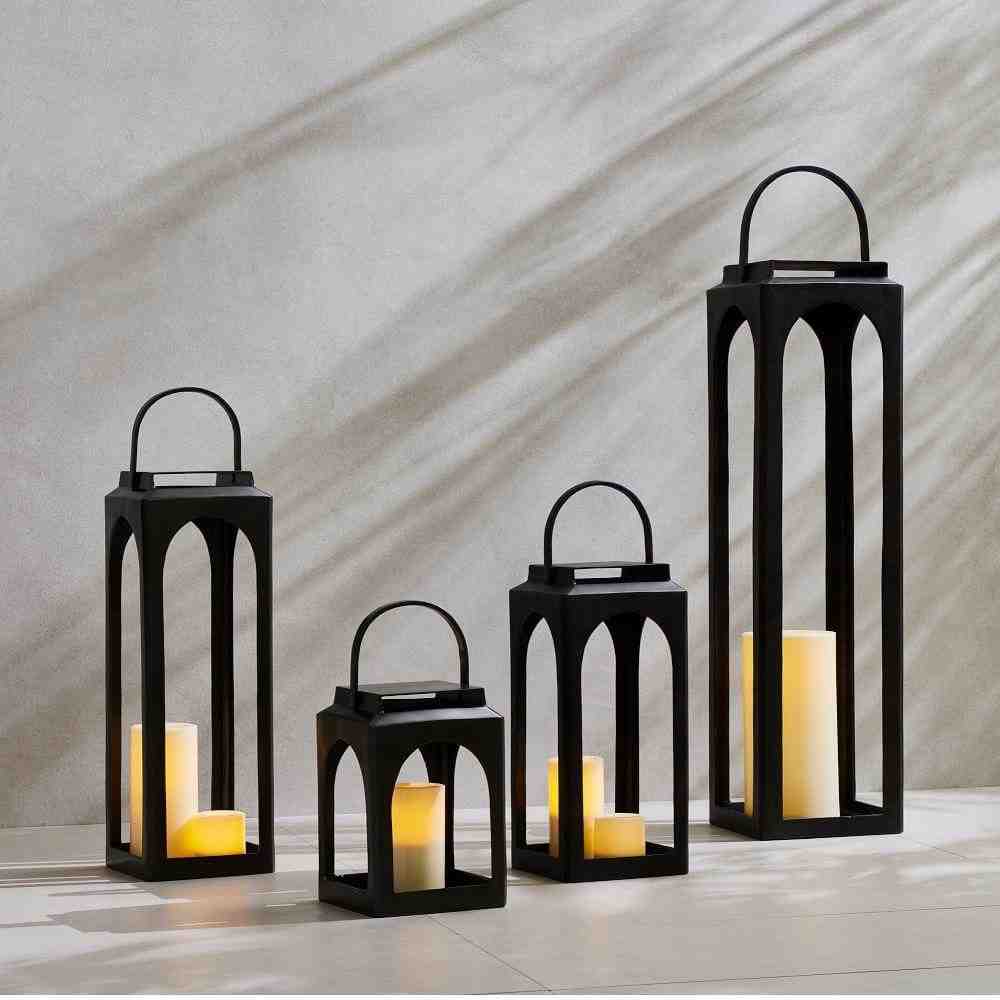 Nara Metal Outdoor Lanterns