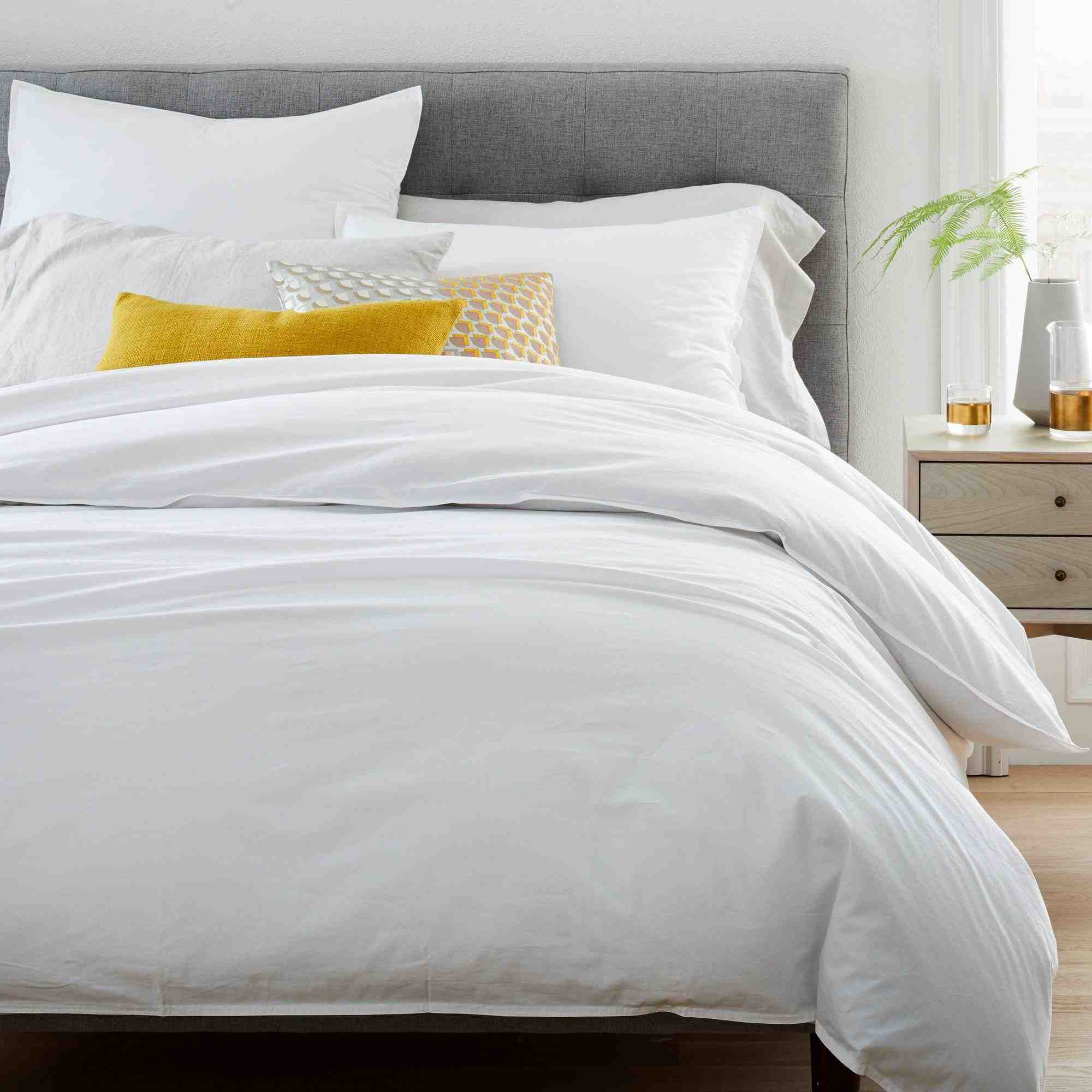 ORGANIC WASHED COTTON PLAIN DUVETKINGFRO