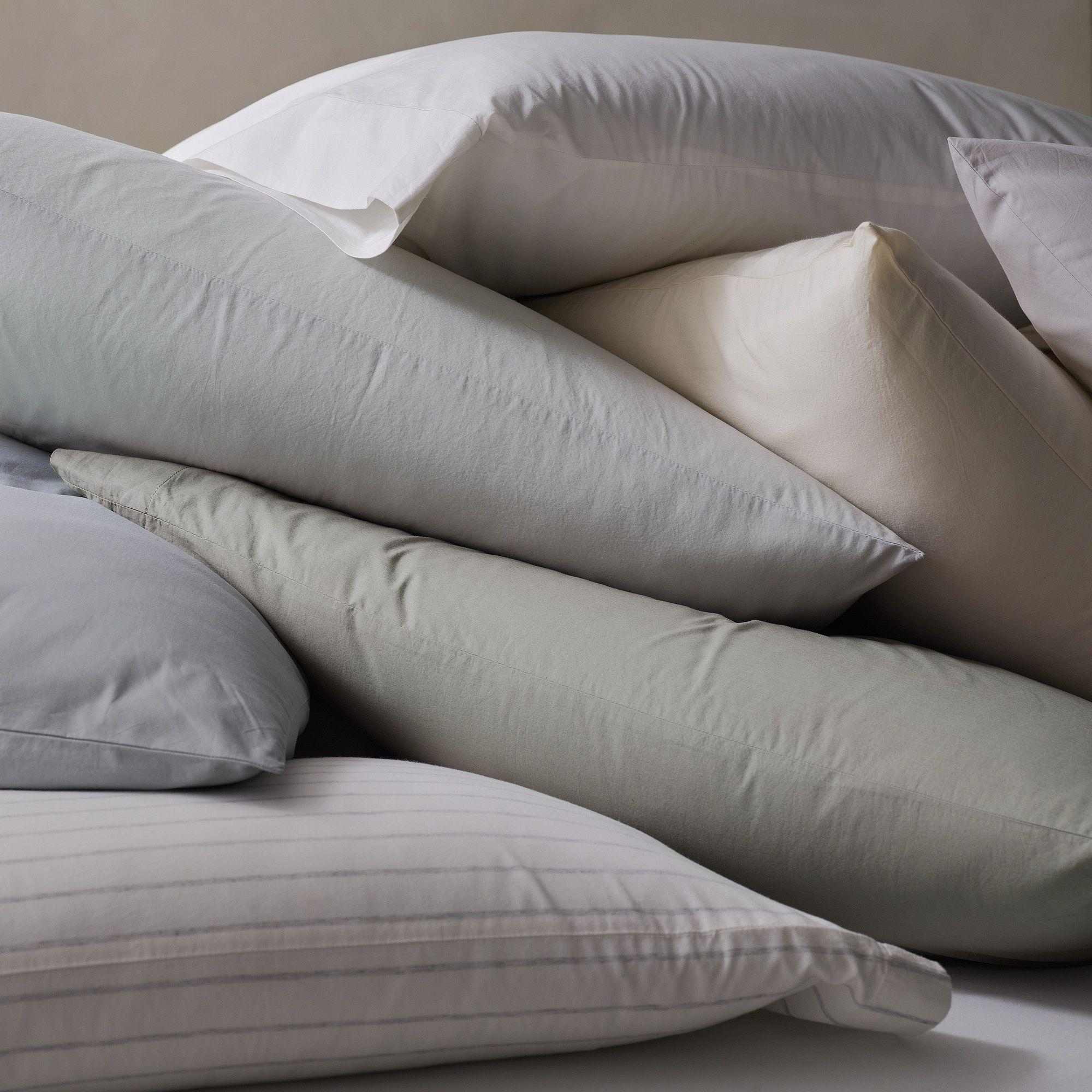 Organic Washed Cotton Percale Pillowcases