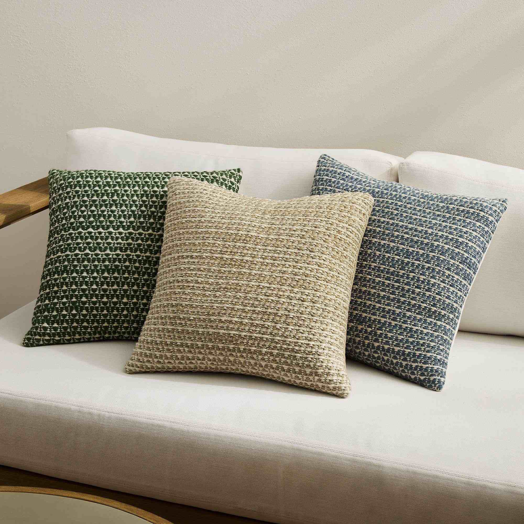 Outdoor Geo Texture Pillow