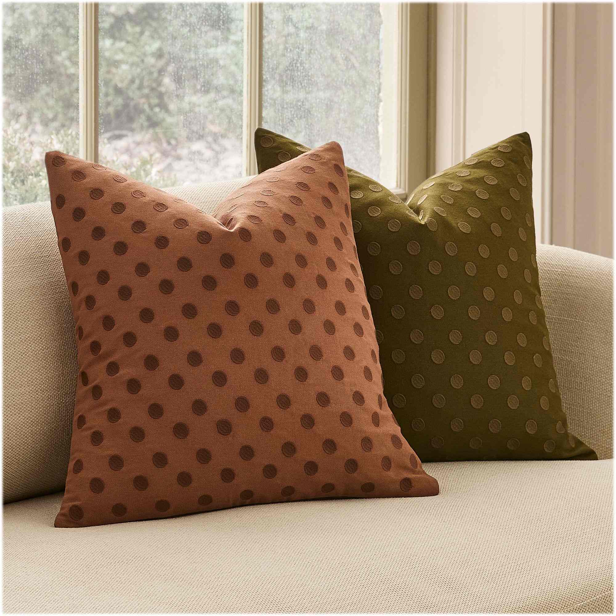 Pierce & Ward Dot Pillow Cover