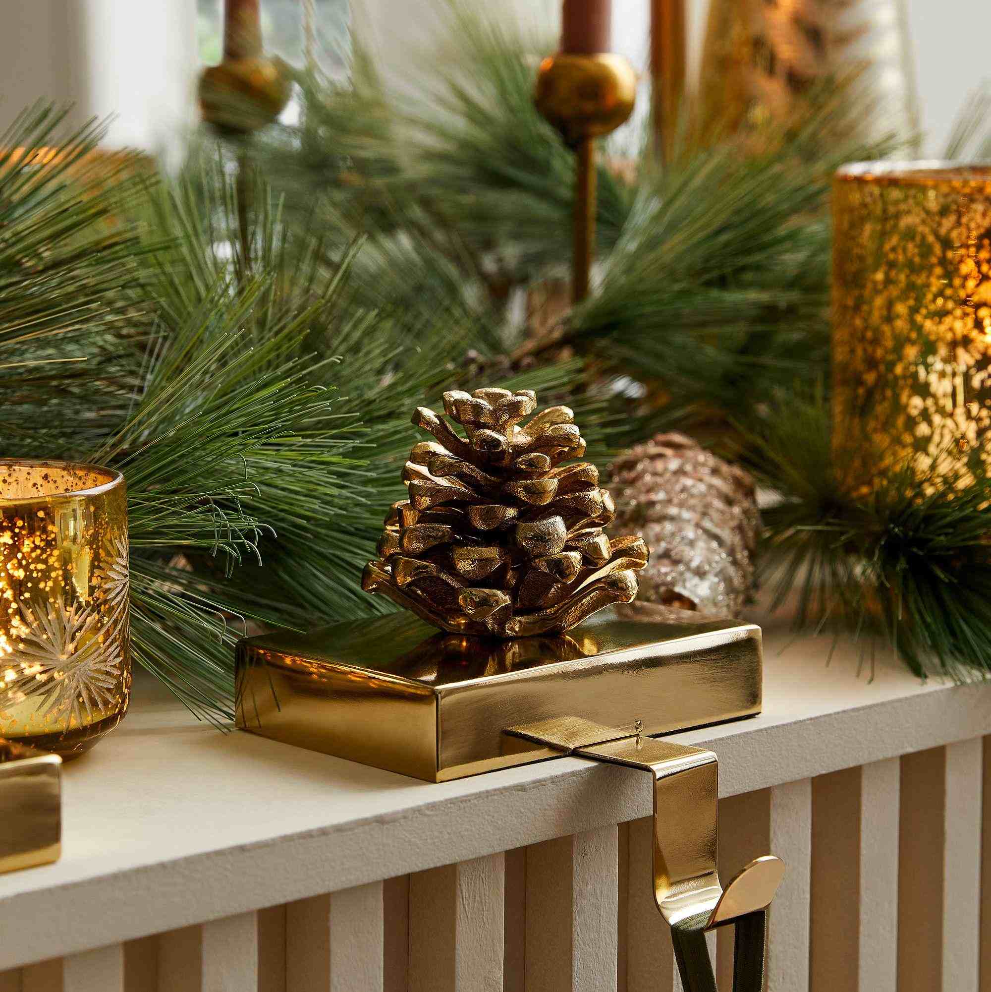 Pine Cone Stocking Holders