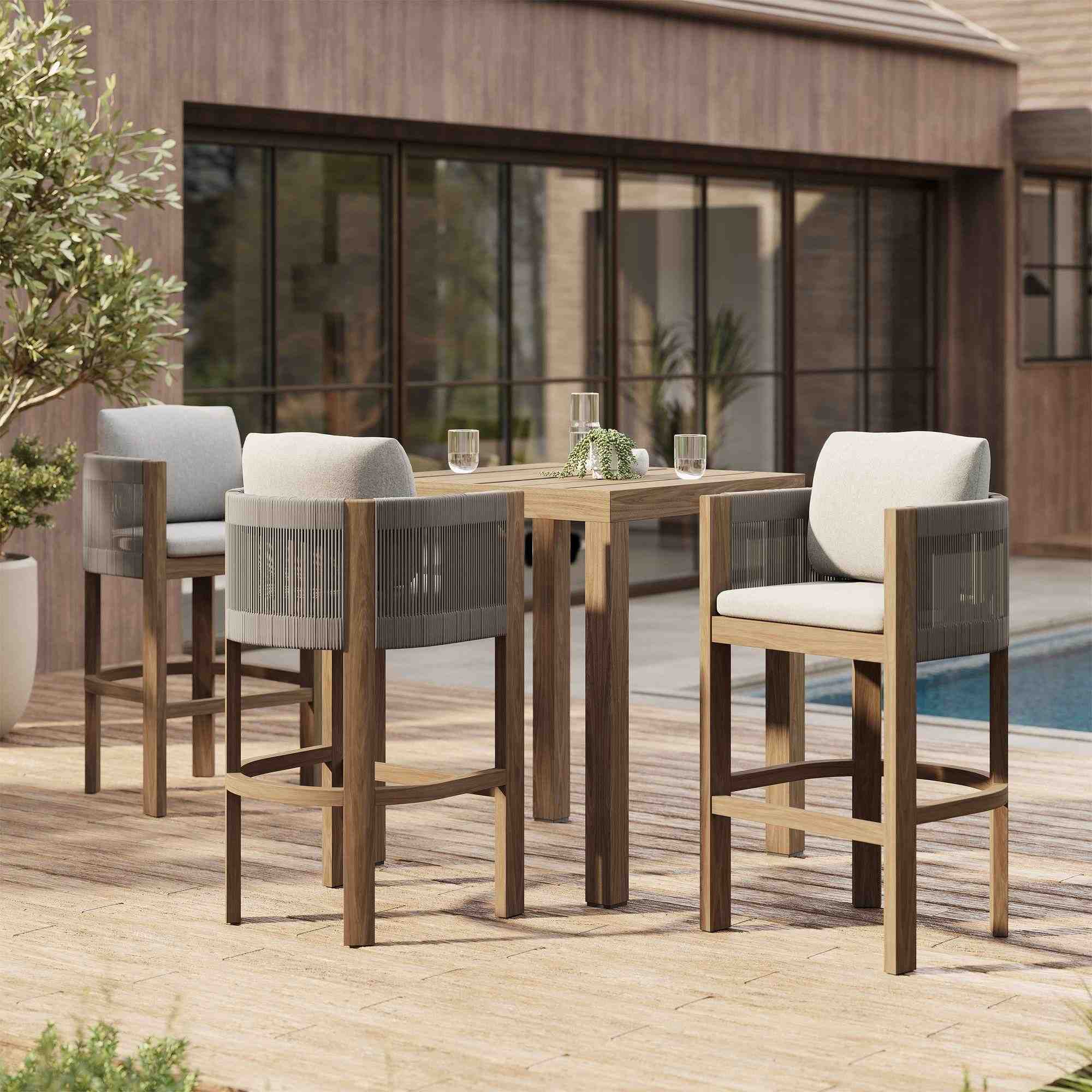 Porto Outdoor Bar Stool