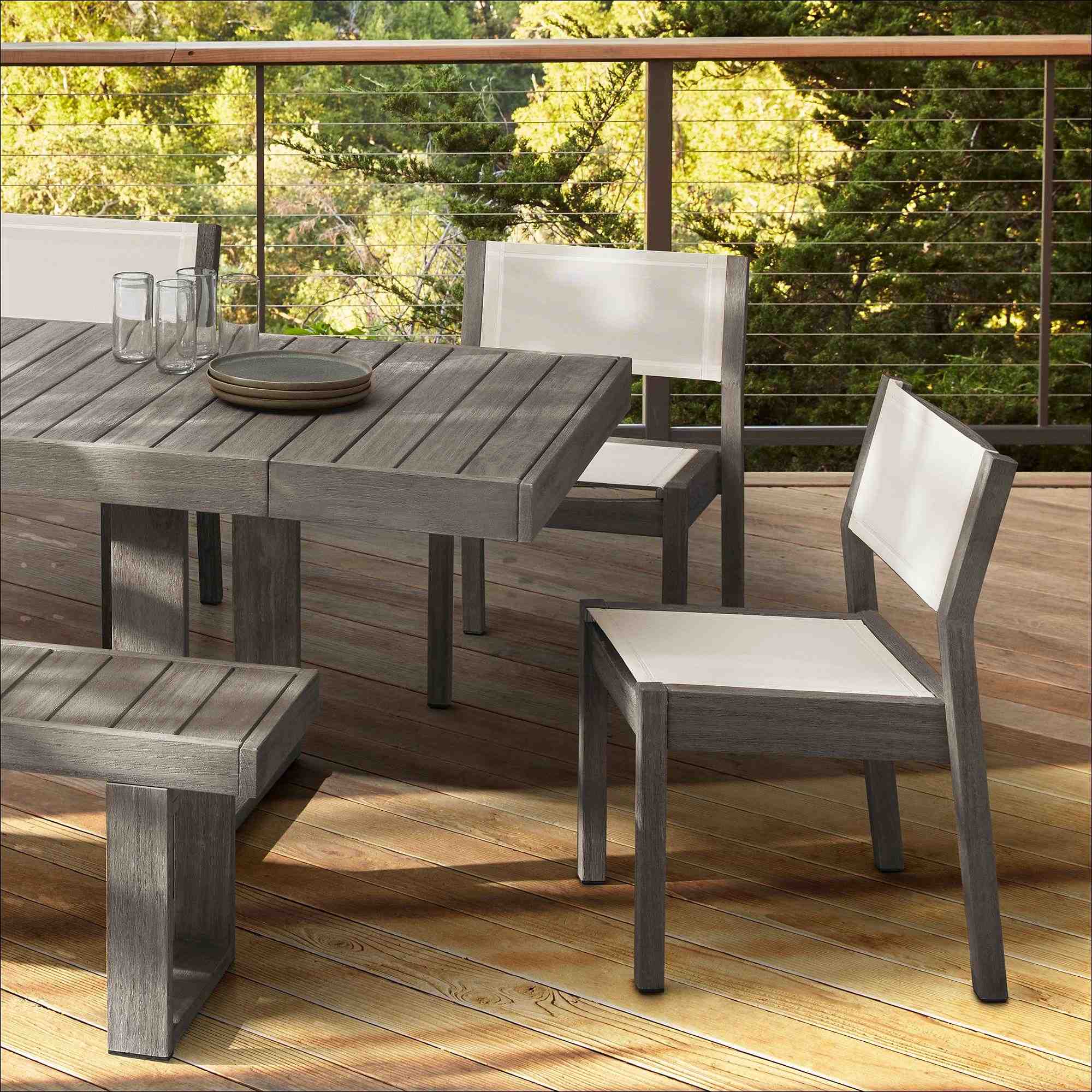 Portside Outdoor Stacking Dining Chair (Set of 2)