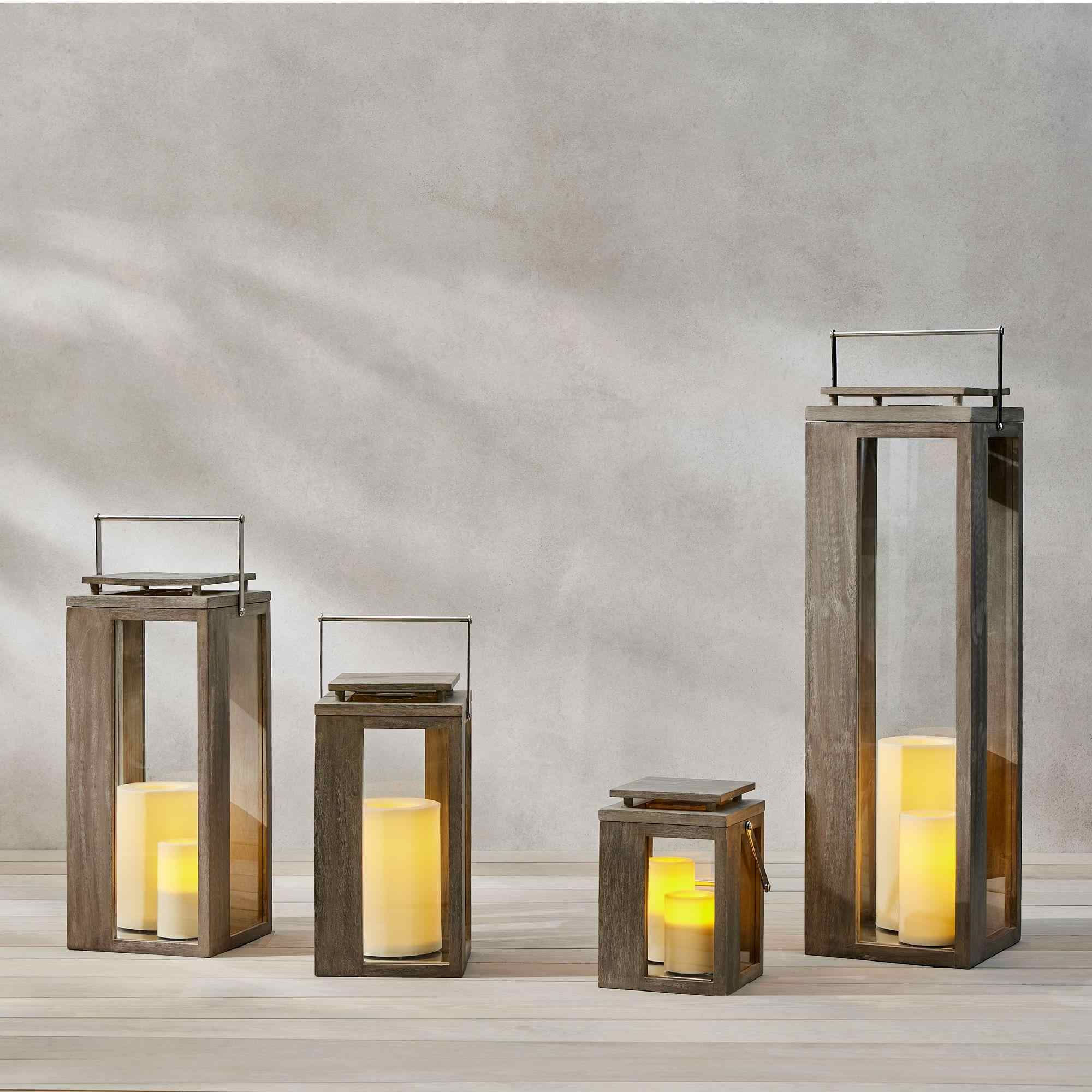 Portside Wood Lanterns