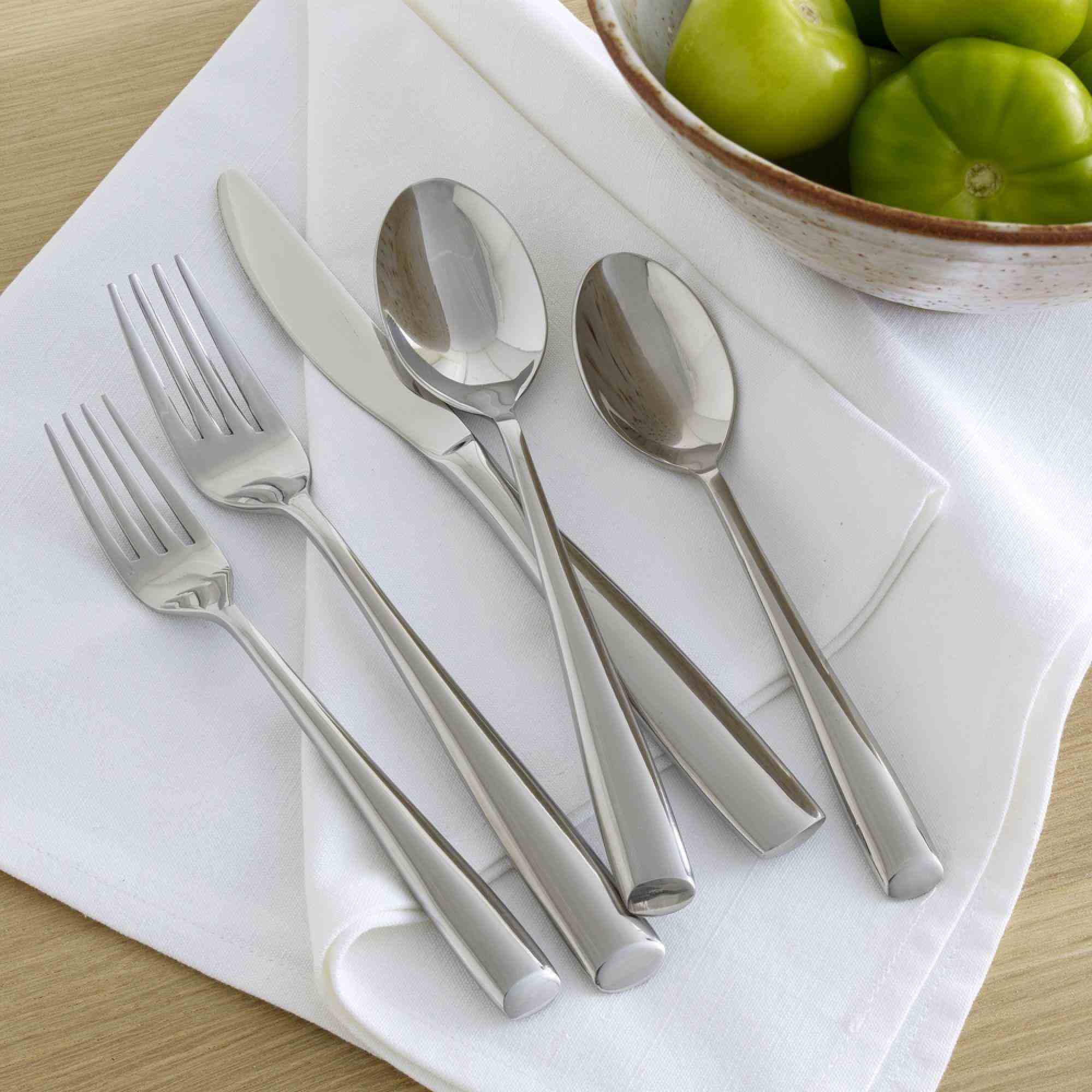 Promenade Mirrored Stainless Steel Flatware Sets