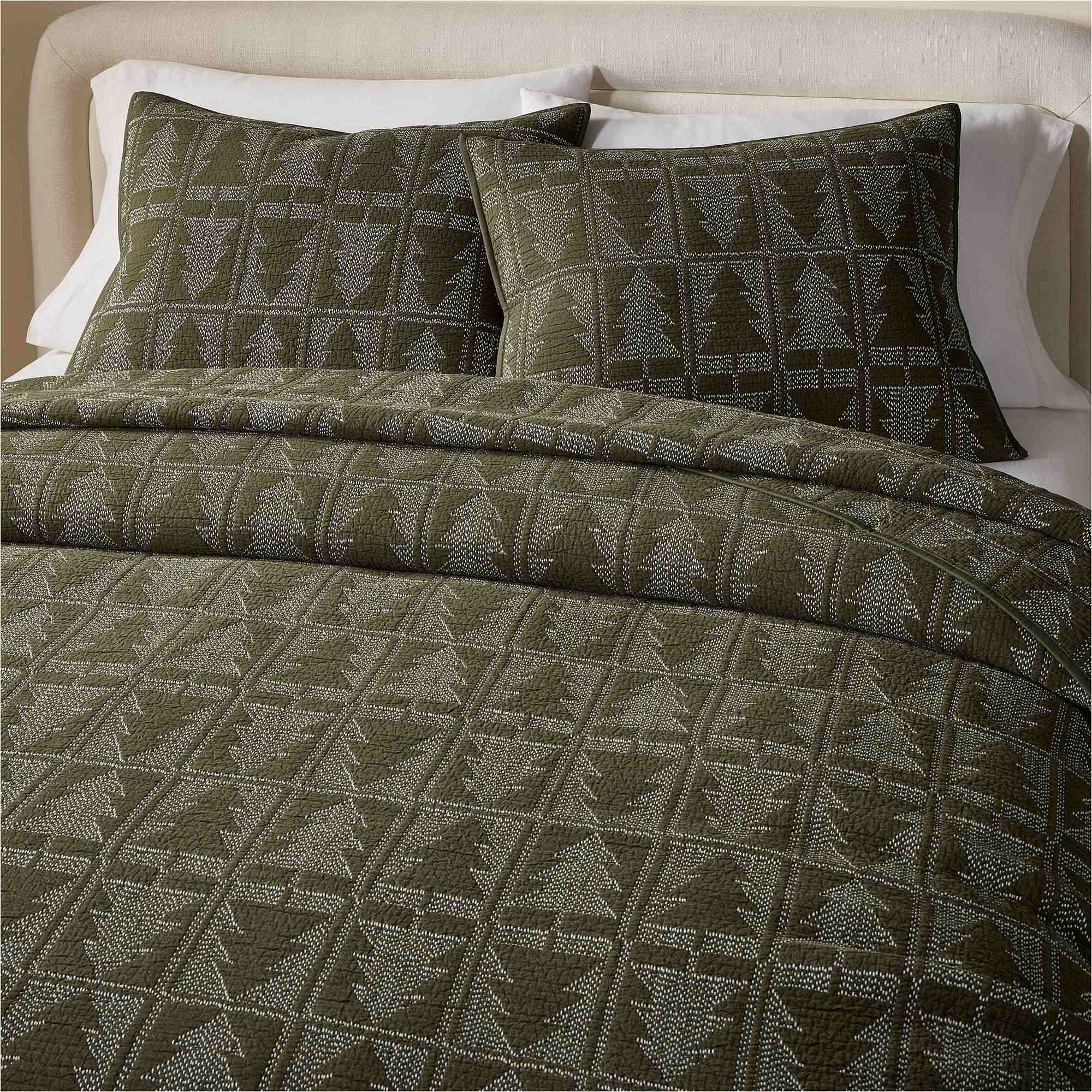 Reflections Matelasse Tree Quilt & Shams
