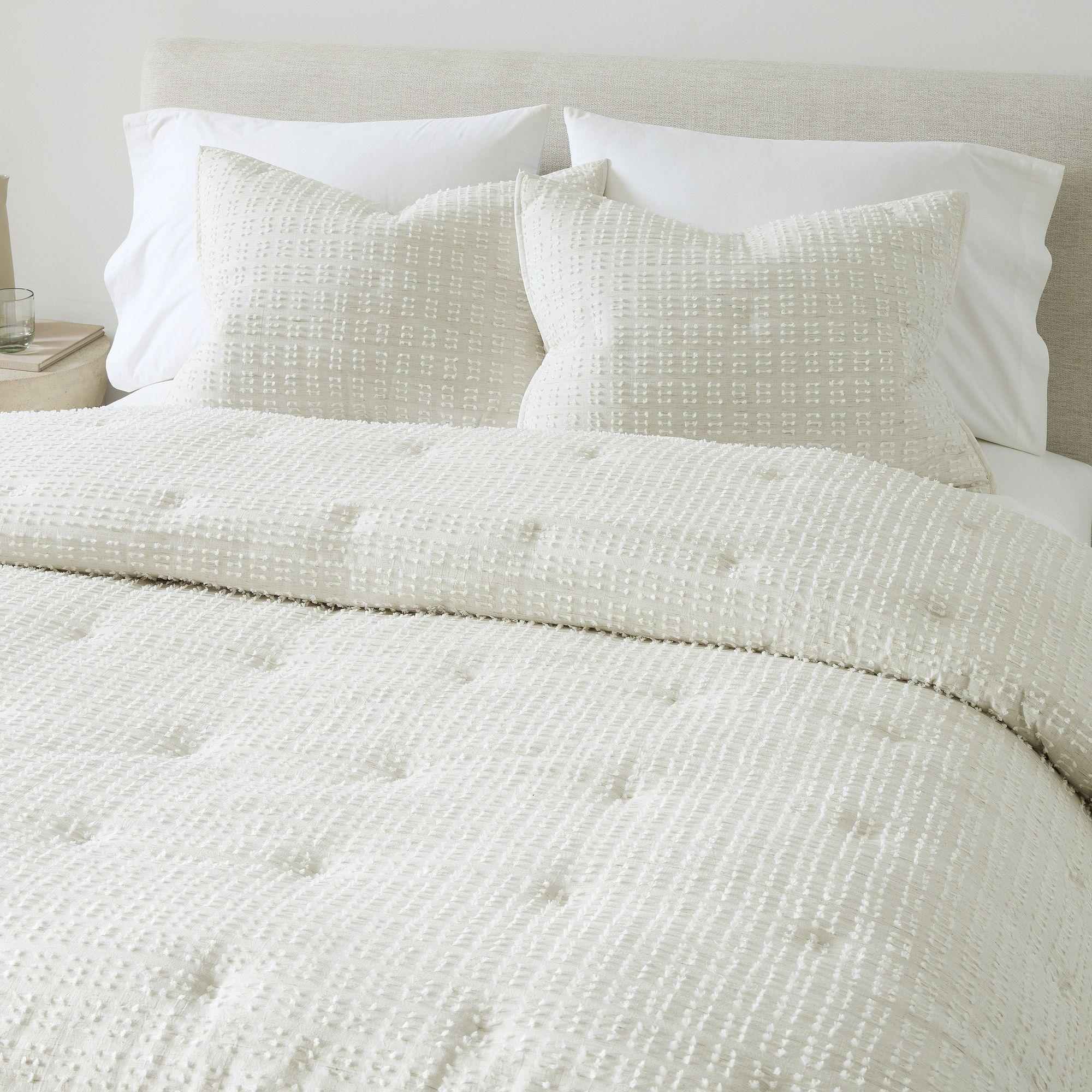 Rey Textured Comforter & Shams