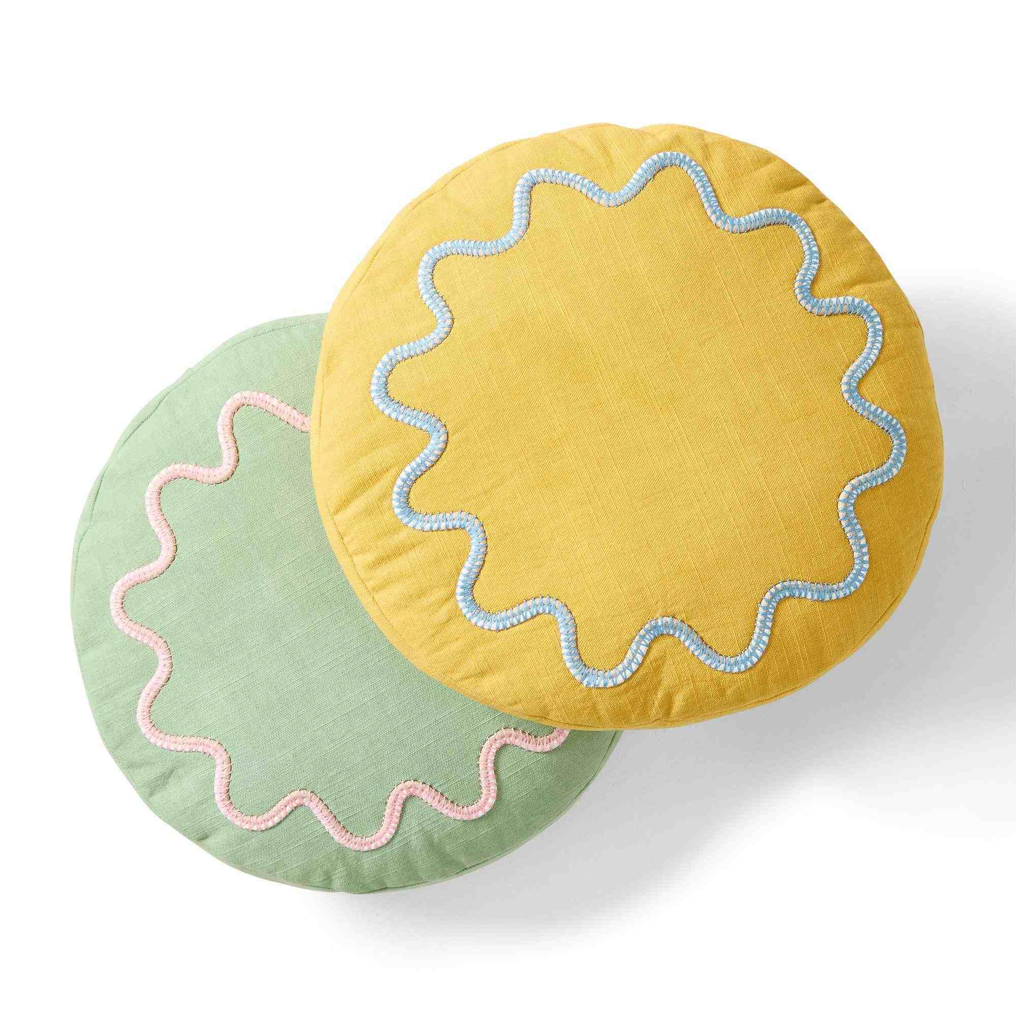 RHODE Wiggle Round Pillow