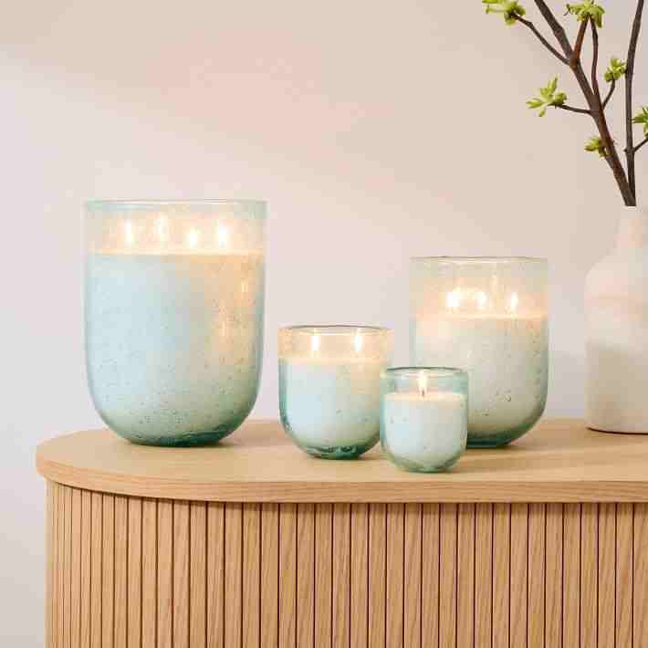 Seaglass Candle