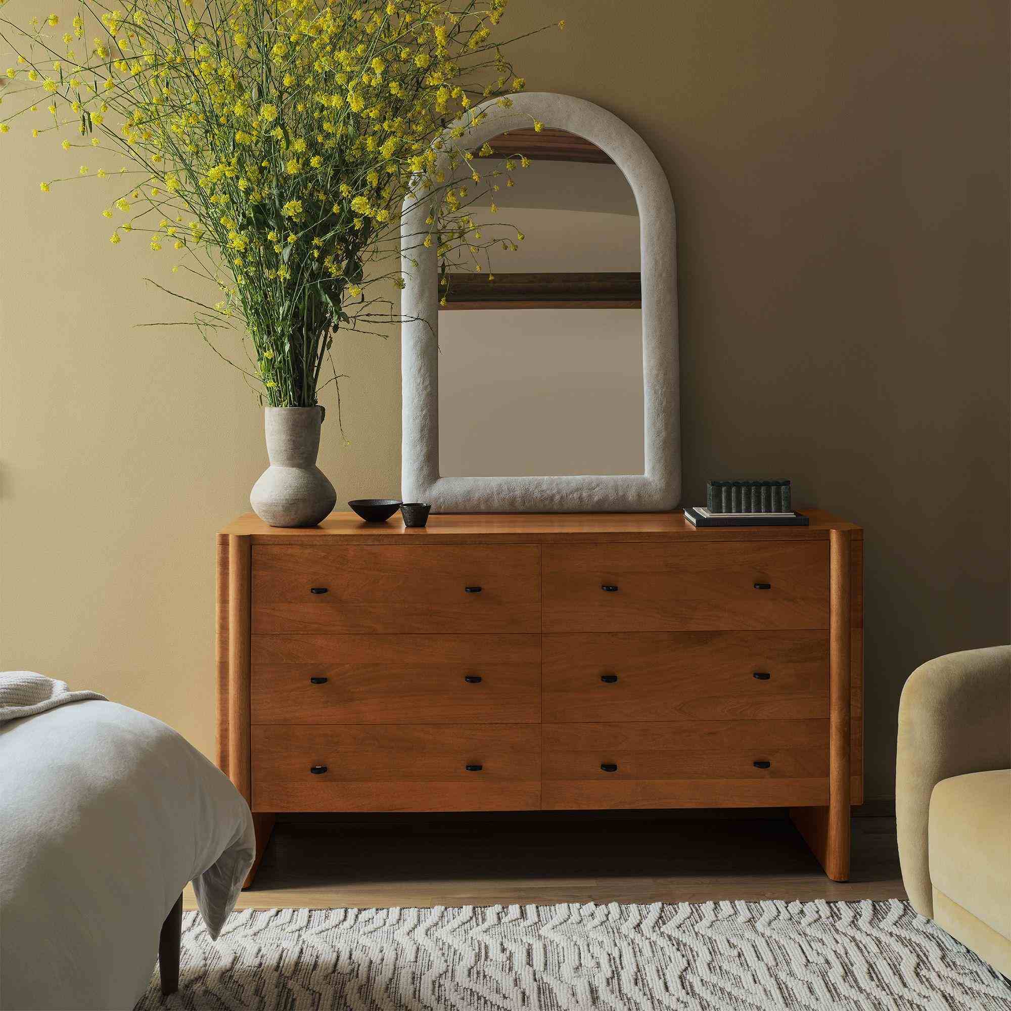 Shape Studies Arch Wall Mirror - 30"W x 46"H