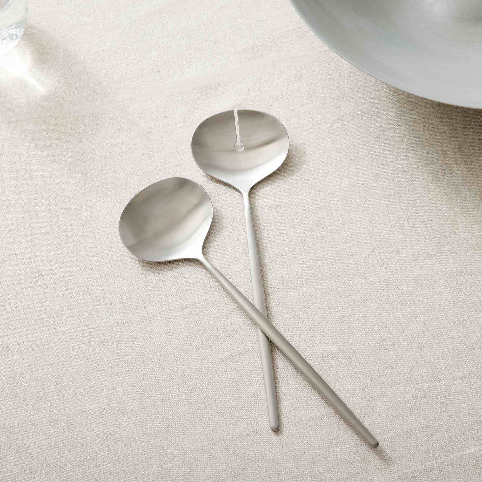 Sidney Stainless Steel Serving Utensils (Set of 2)
