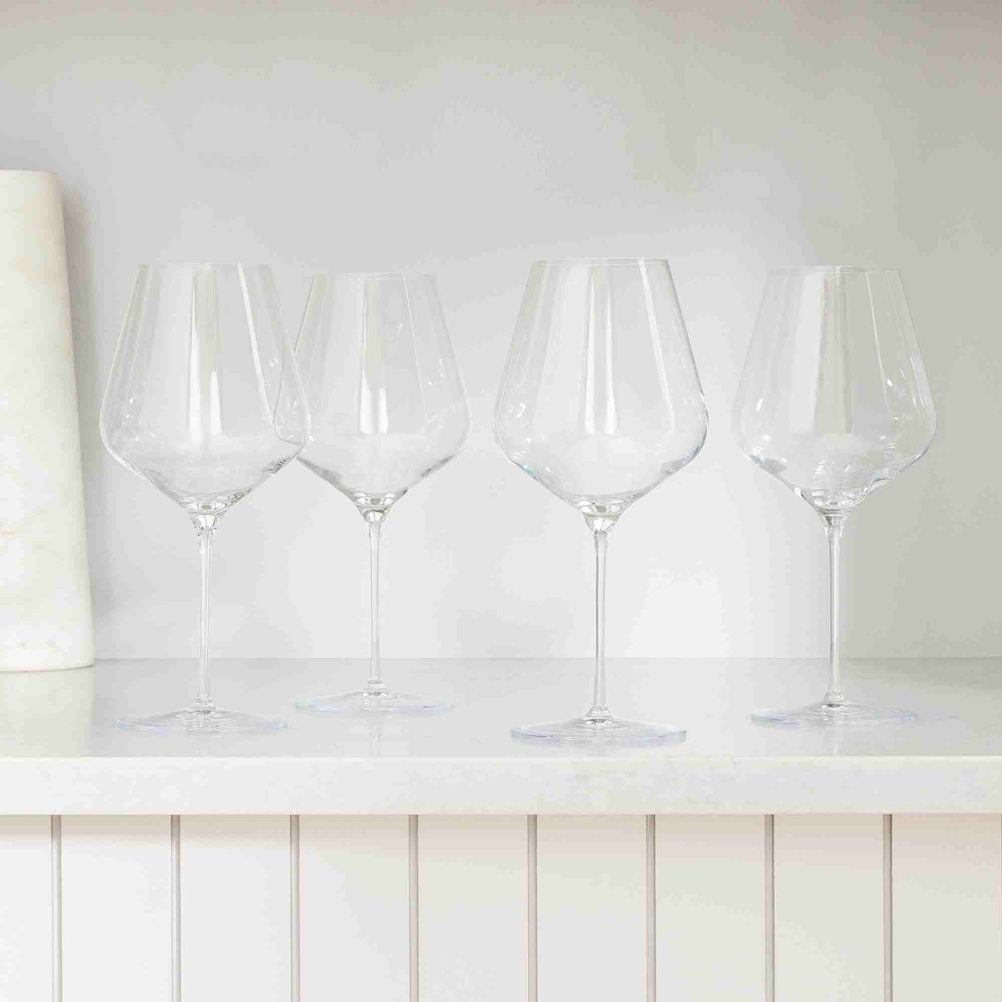 Starlight Lead-Free Crystal Glassware, Set of 4
