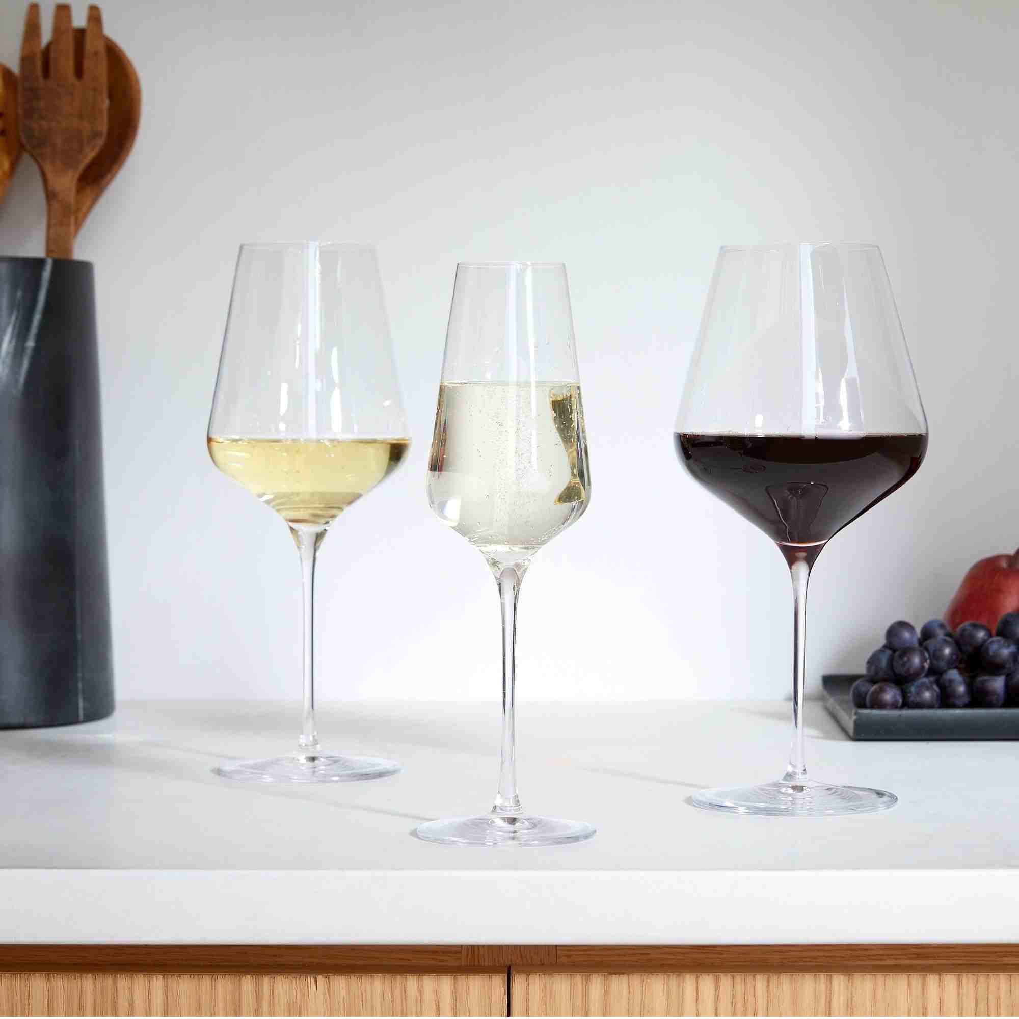 Starlight Lead-Free Crystal Glassware, Set of 4